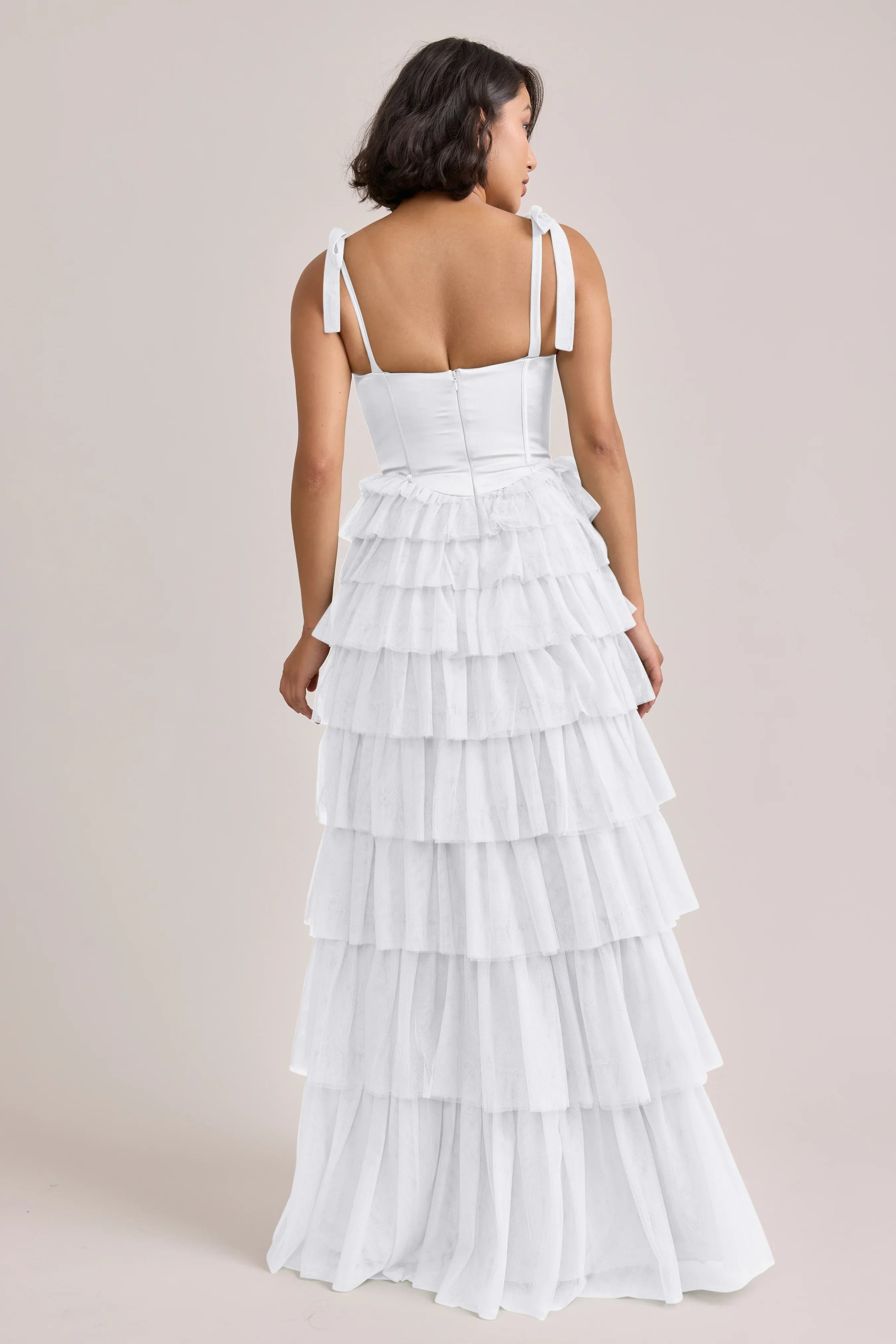 Satin + Tulle Dress | Made To Order