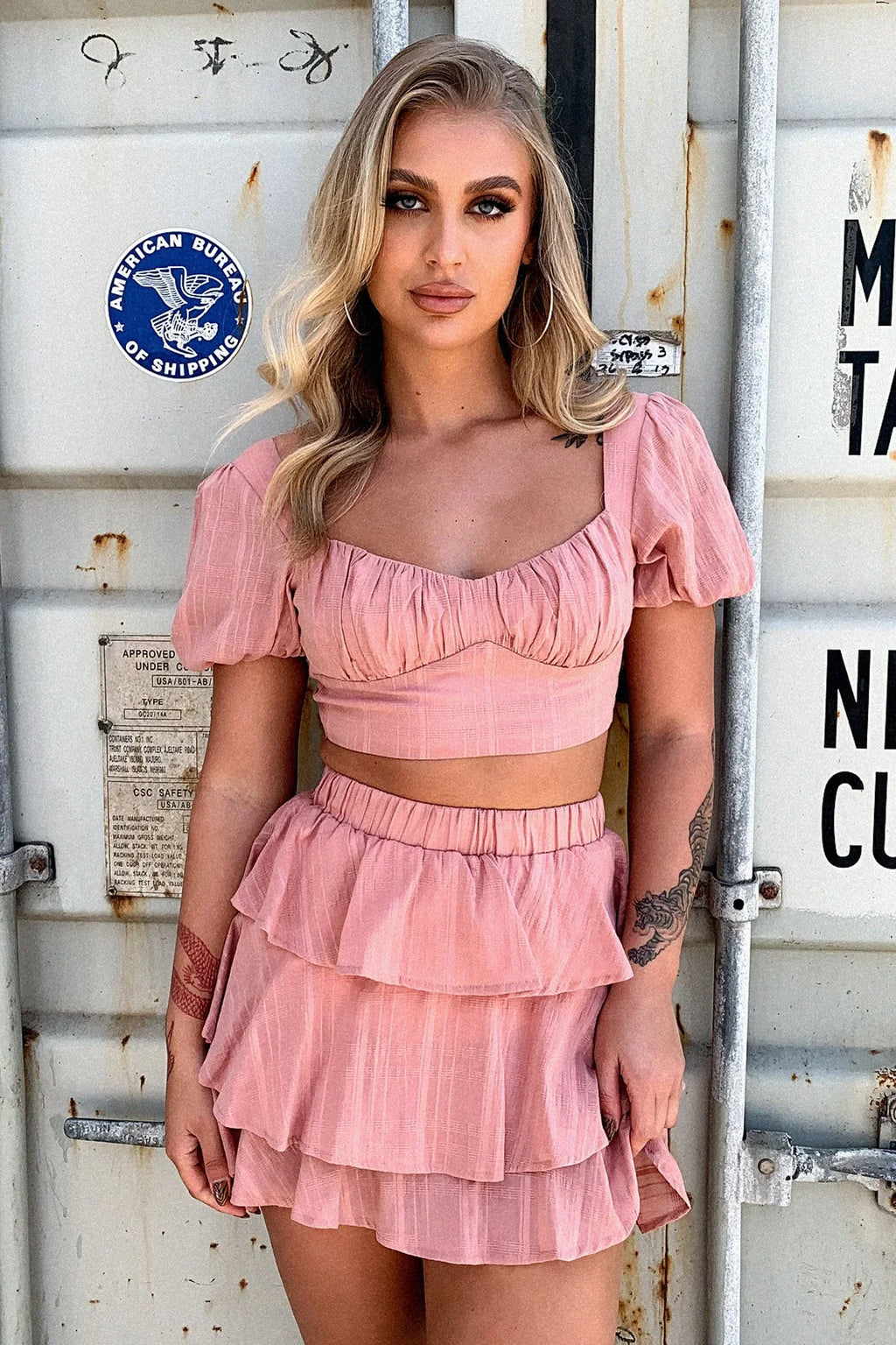 Zayn Skirt - Blush