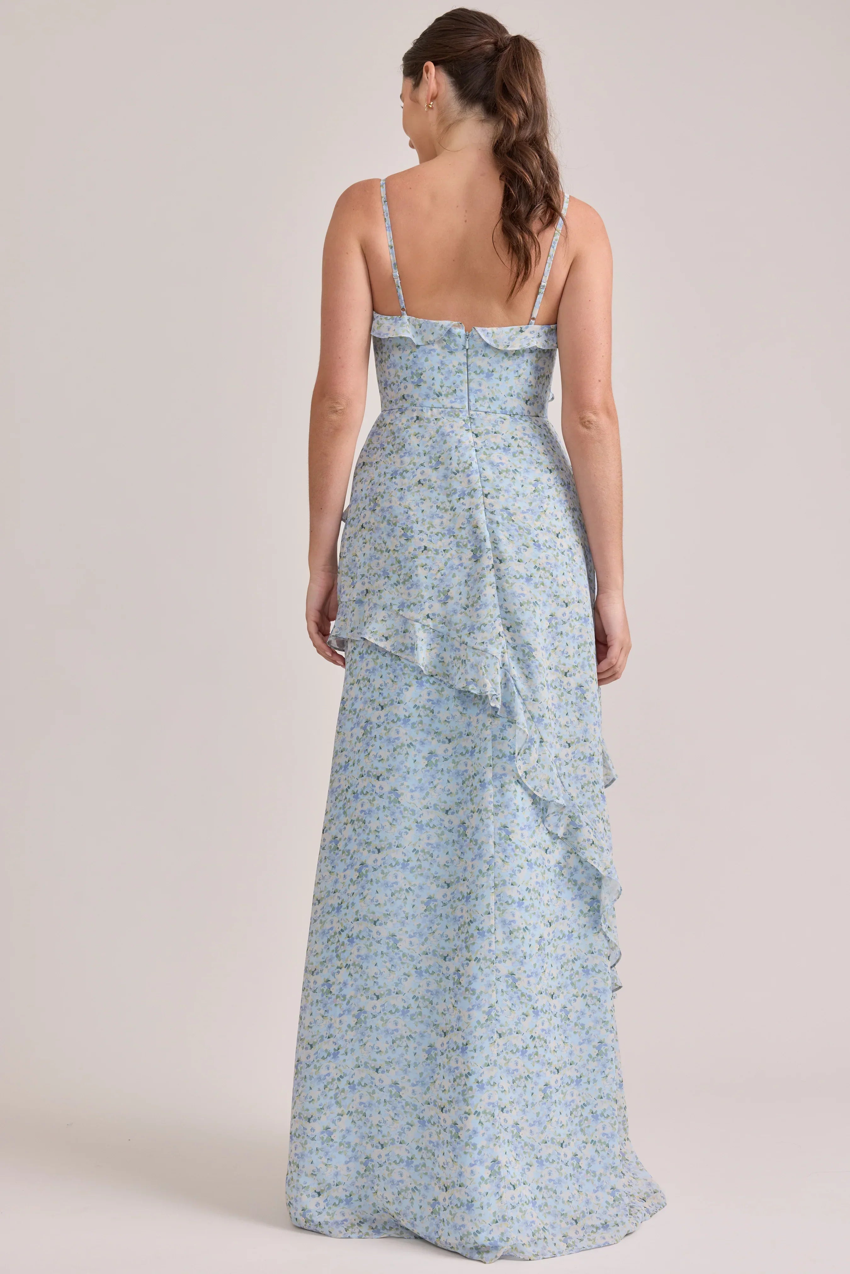 Chiffon Floral Print Dress | Made To Order