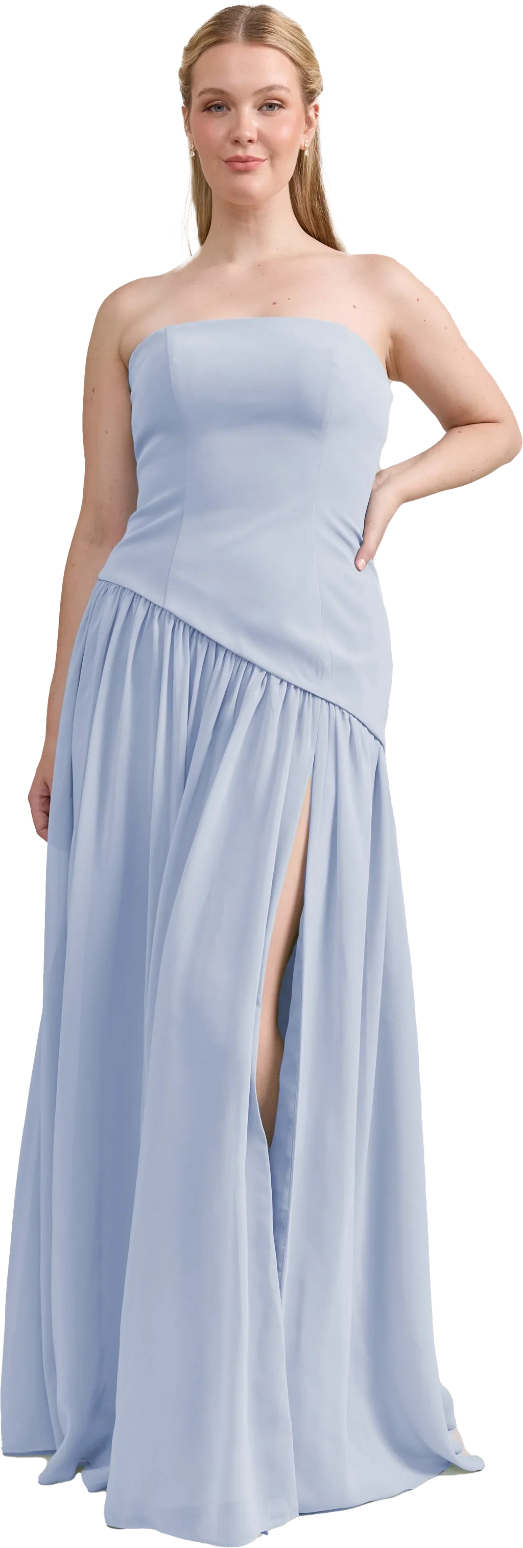 Crepe + Chiffon Dress | Made To Order