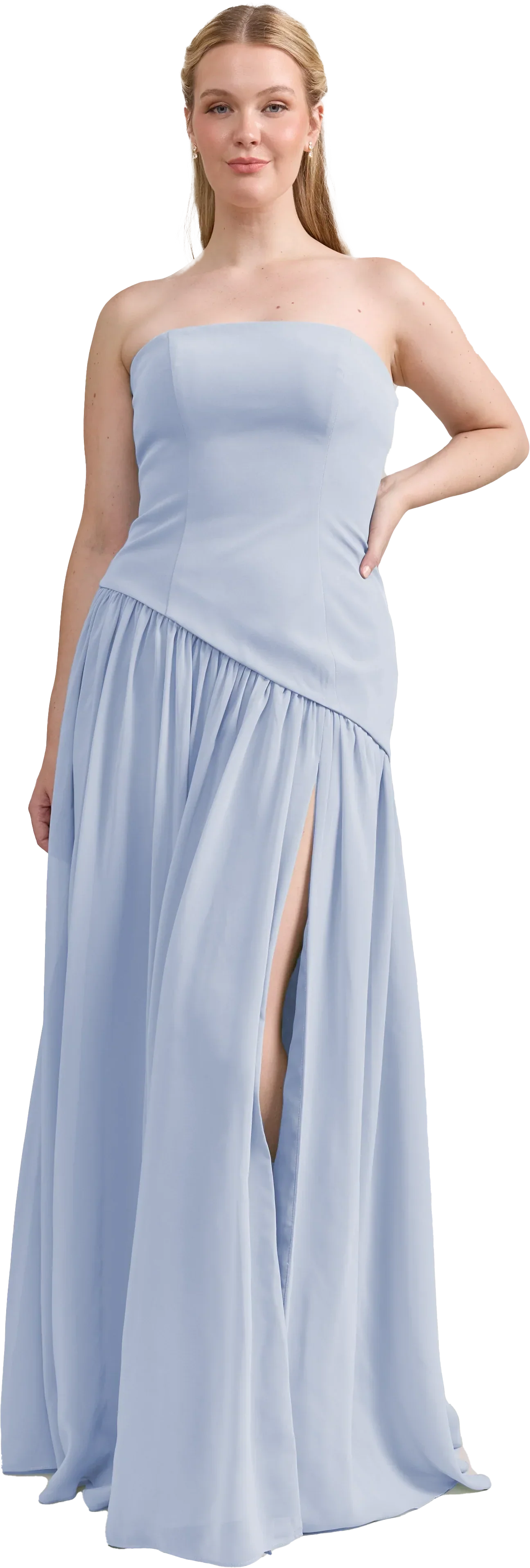Crepe + Chiffon Dress | Made To Order