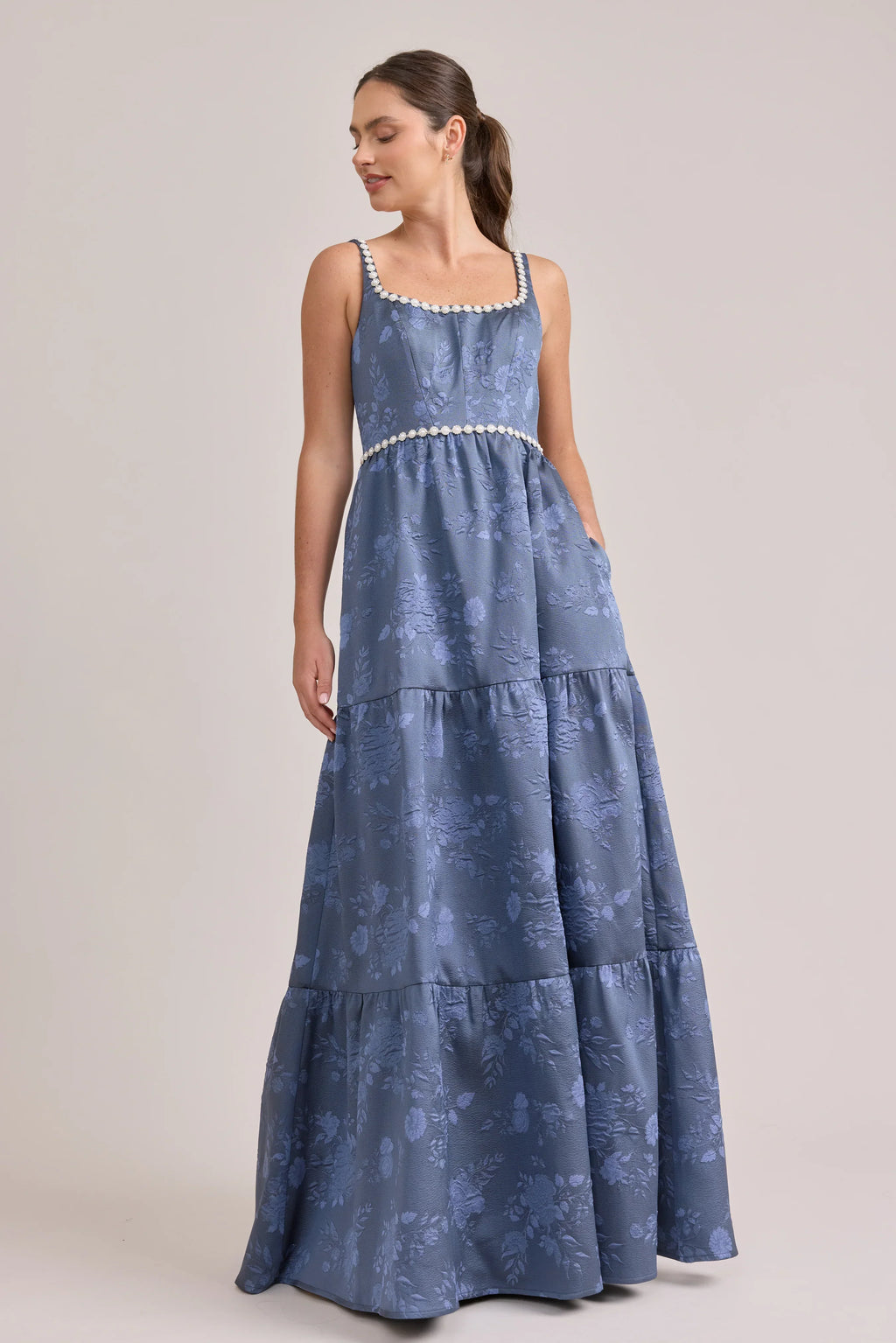 Luxe Jacquard Dress | Made To Order