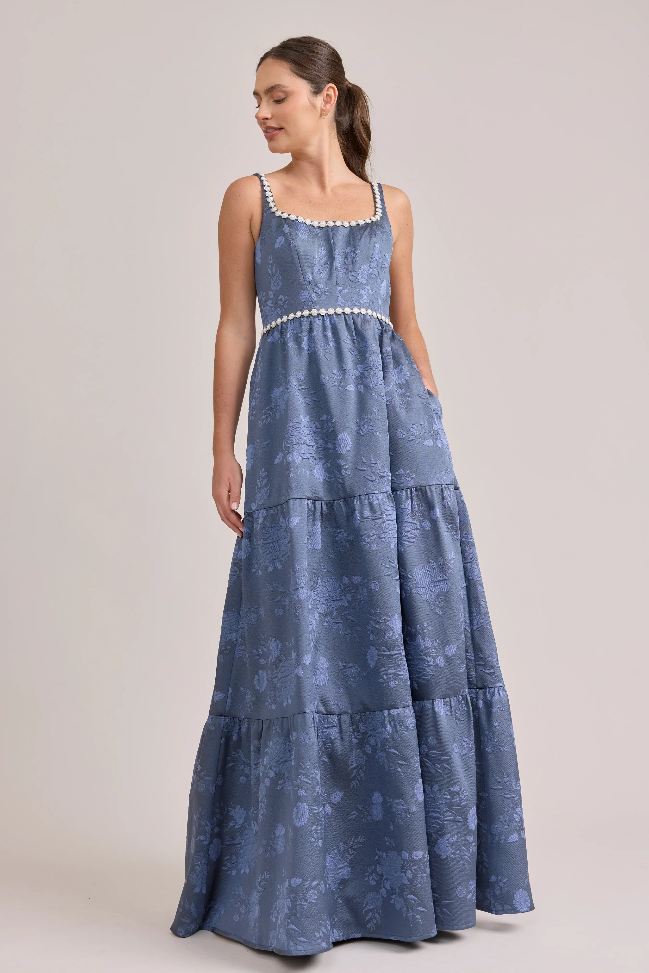Luxe Jacquard Dress | Made To Order