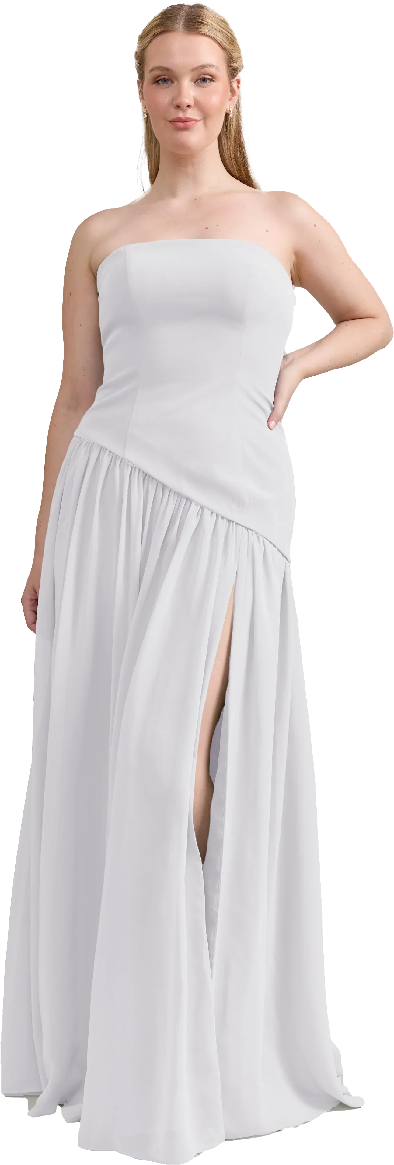 Crepe + Chiffon Dress | Made To Order