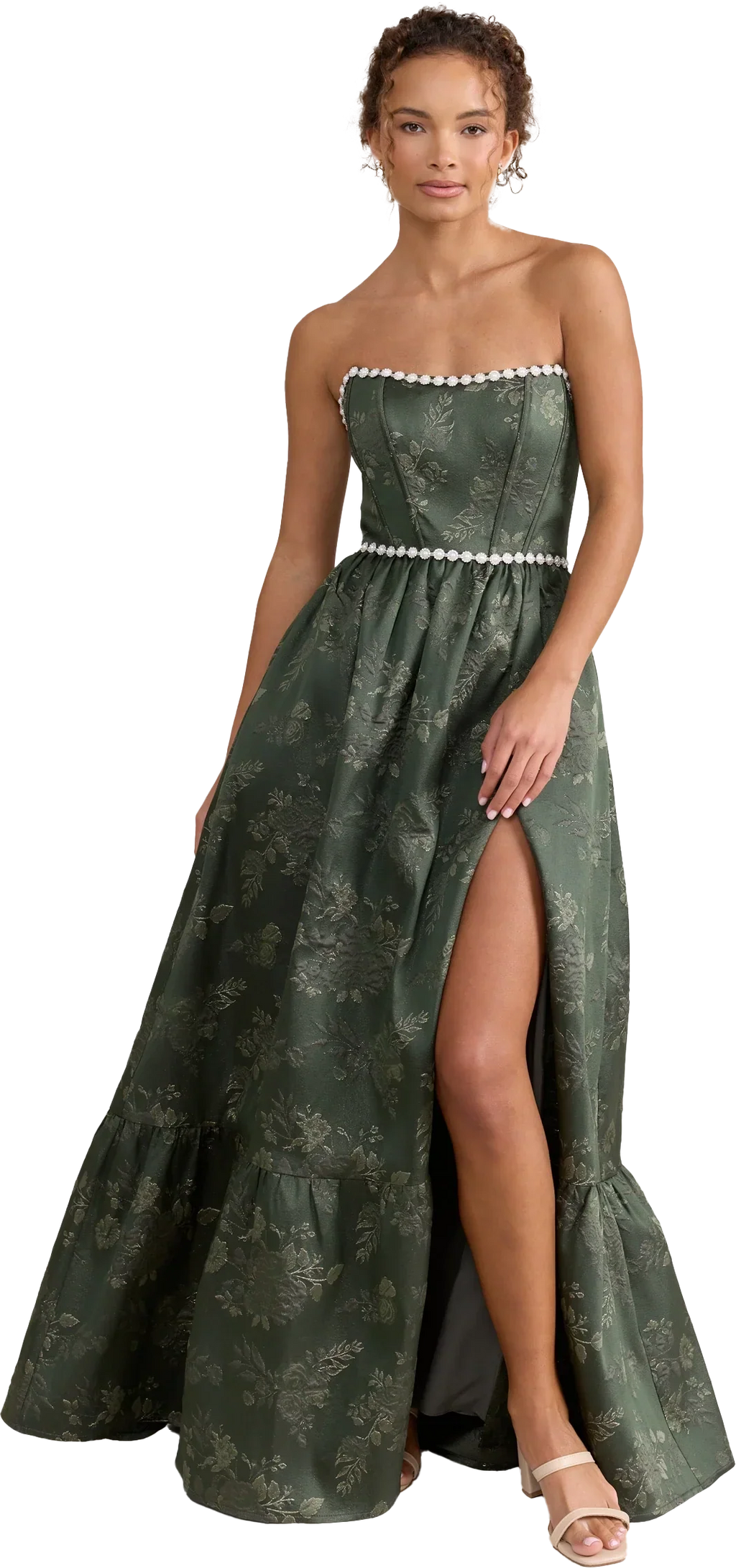 Luxe Jacquard Dress | Made To Order