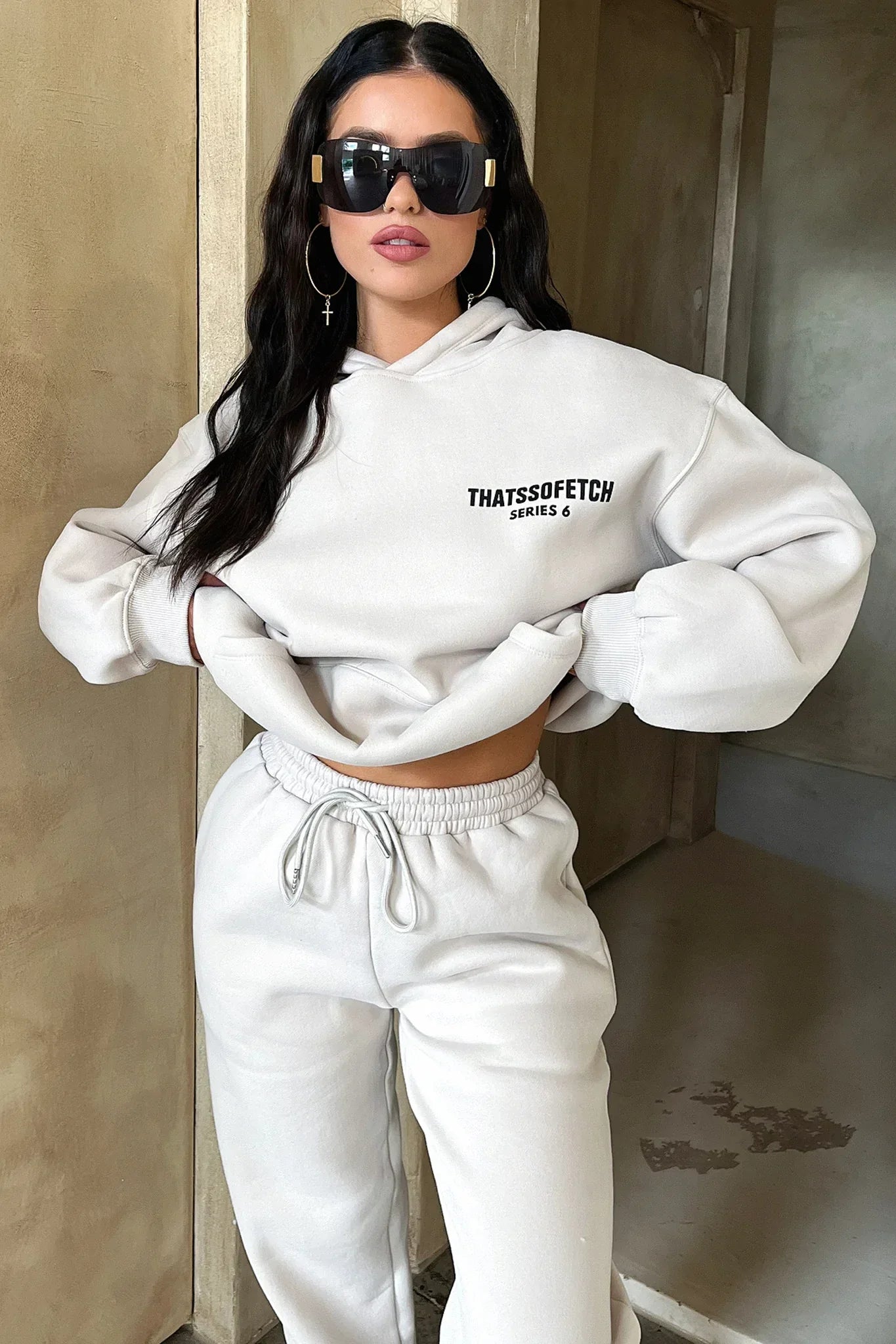 Series 6 Sweatpants - Bone