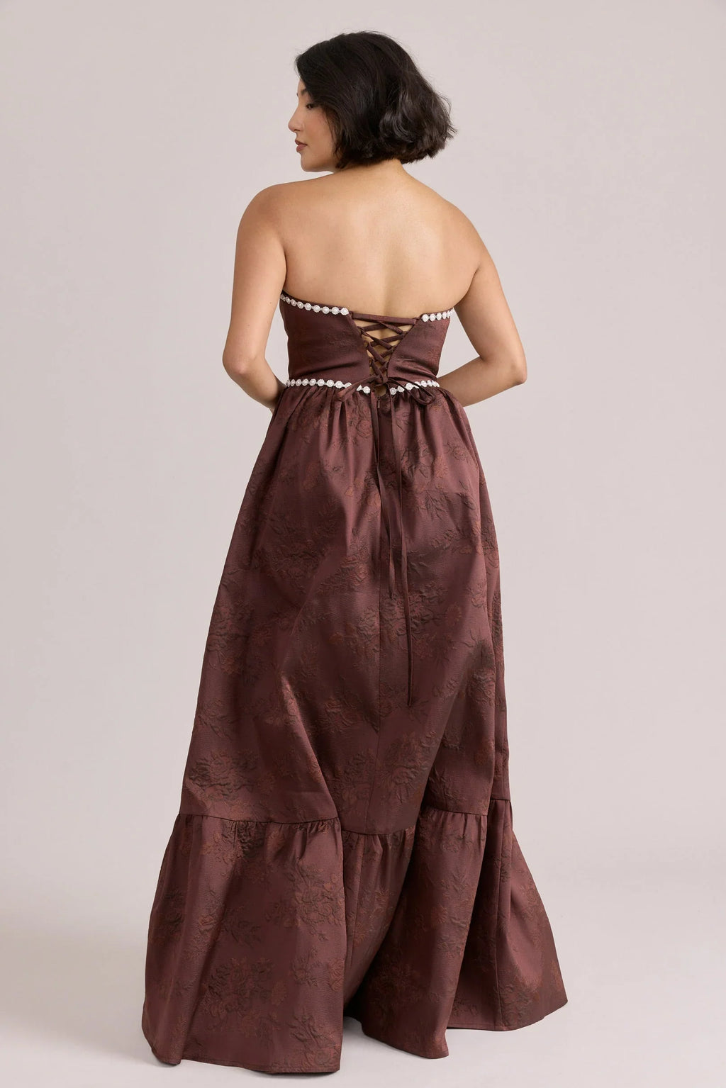 Luxe Jacquard Dress | Made To Order