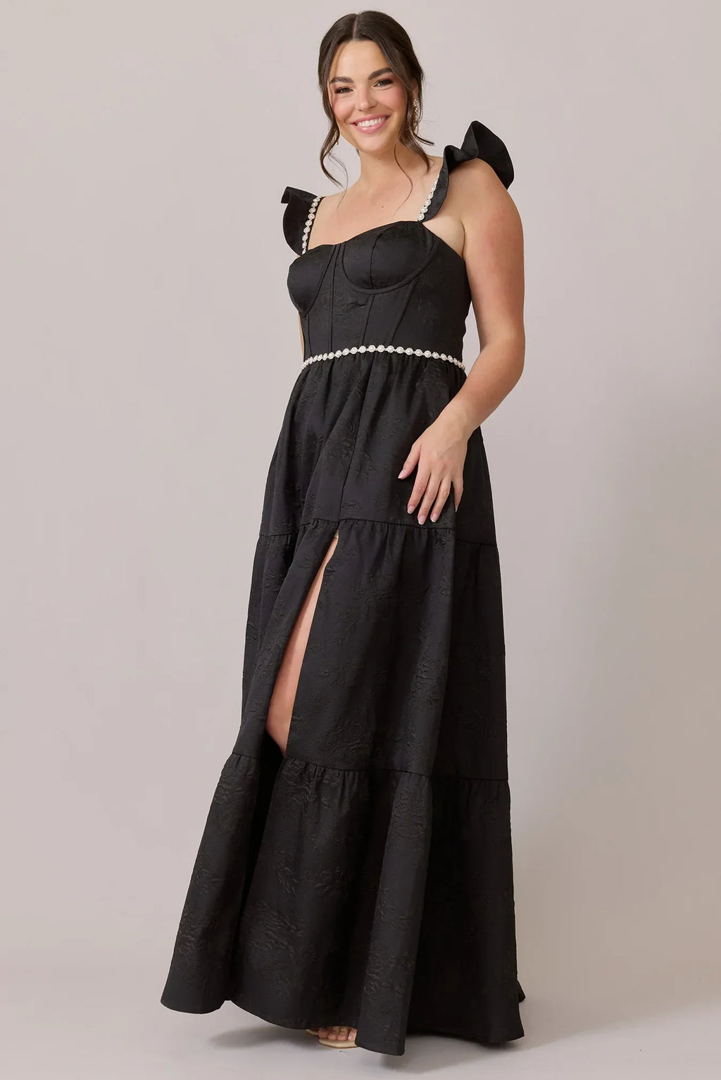 Luxe Jacquard Dress | Made To Order