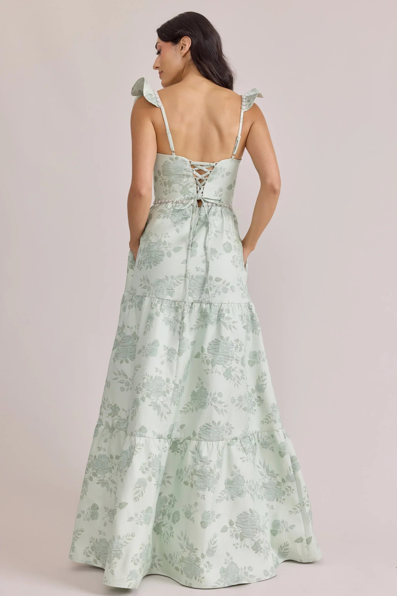 Luxe Jacquard Dress | Made To Order