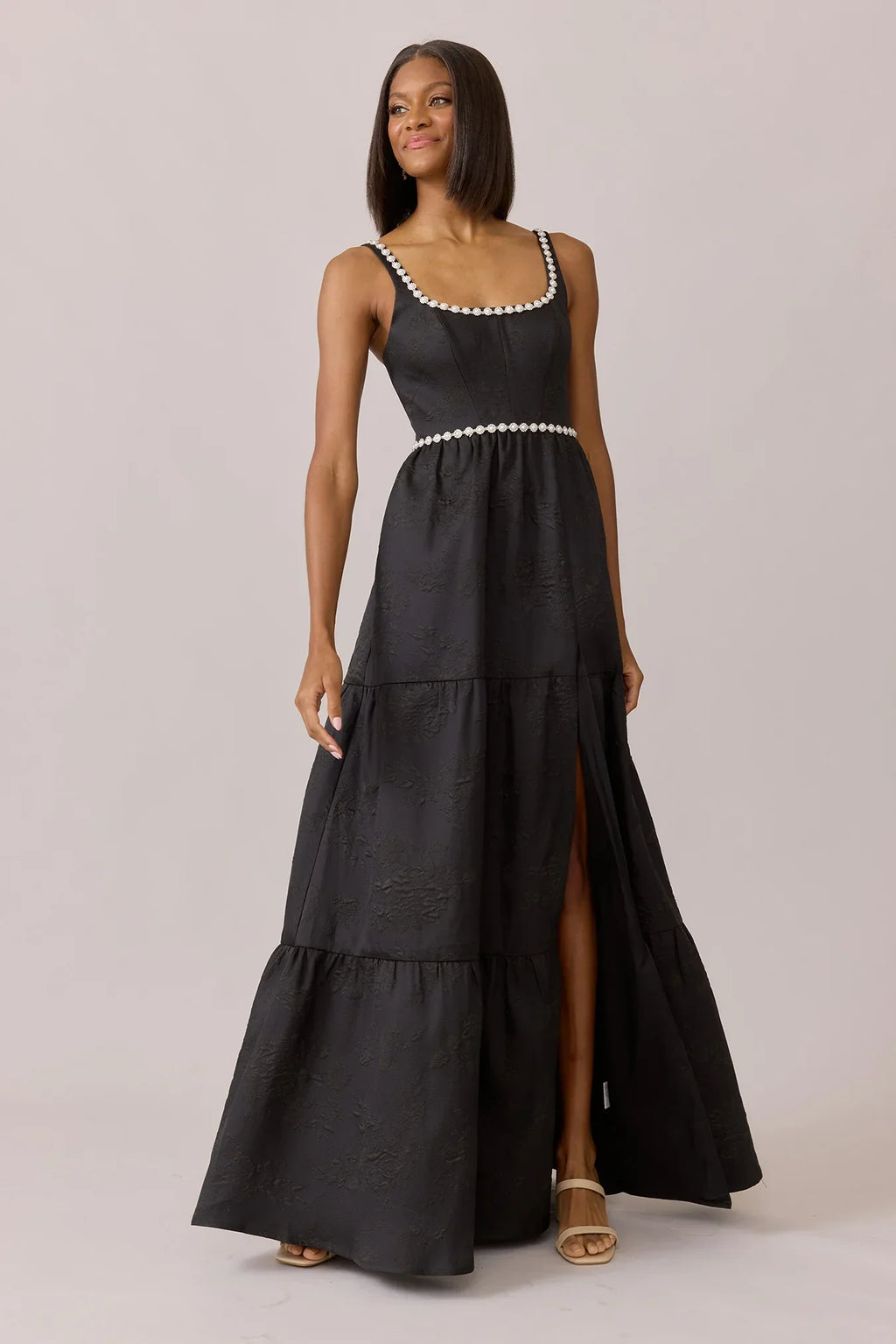Luxe Jacquard Dress | Made To Order