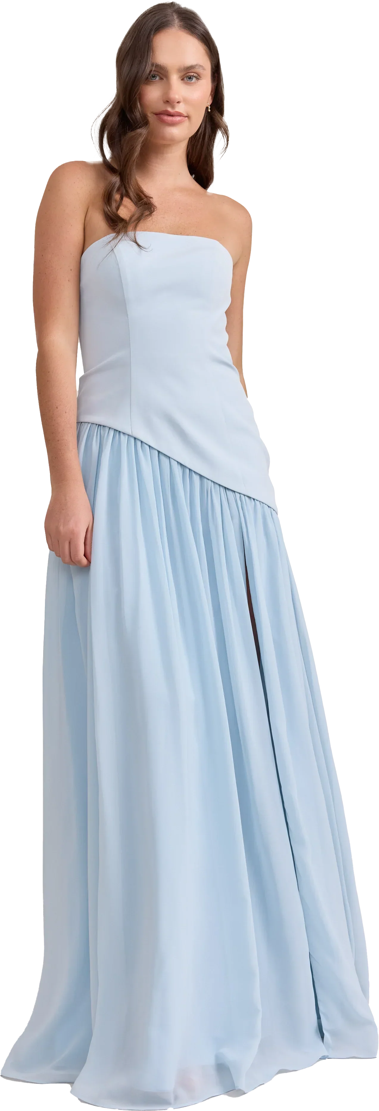 Crepe + Chiffon Dress | Made To Order