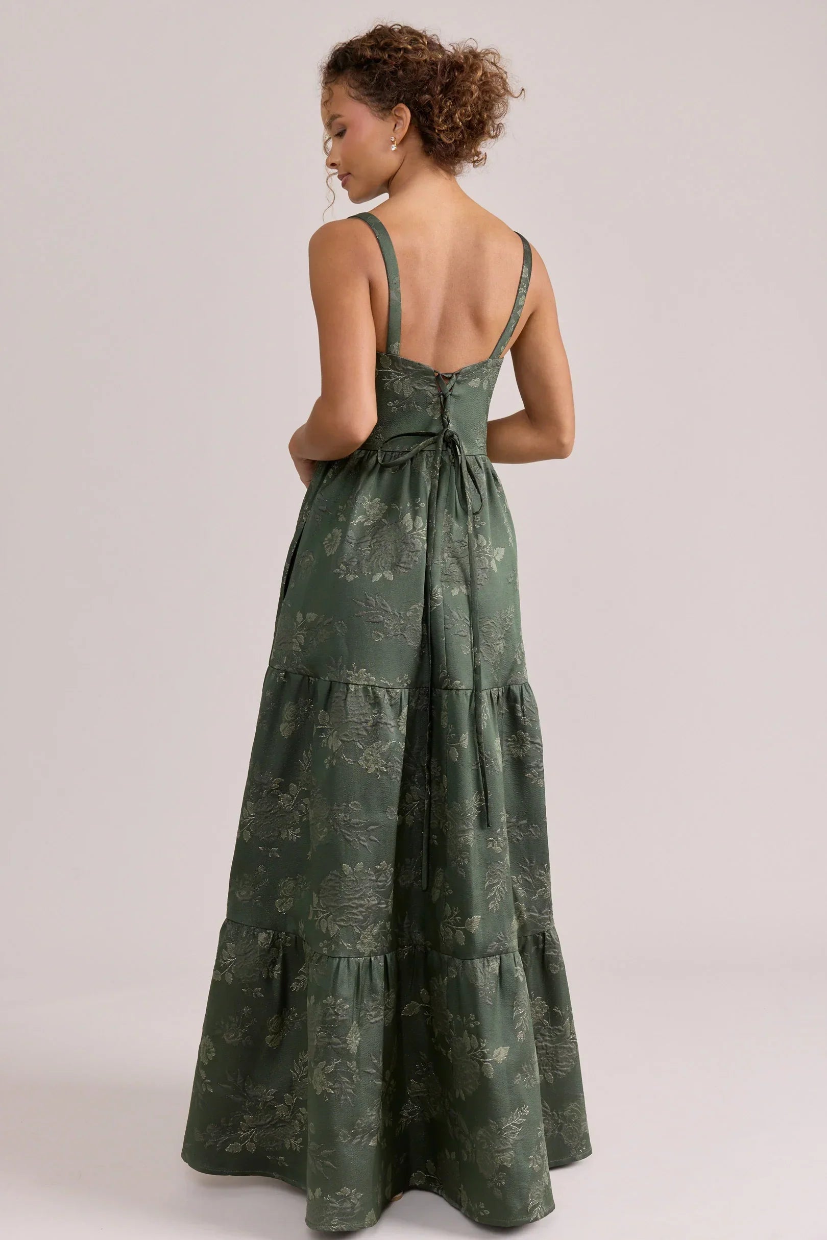 Winslet Jacquard Dress | Made To Order