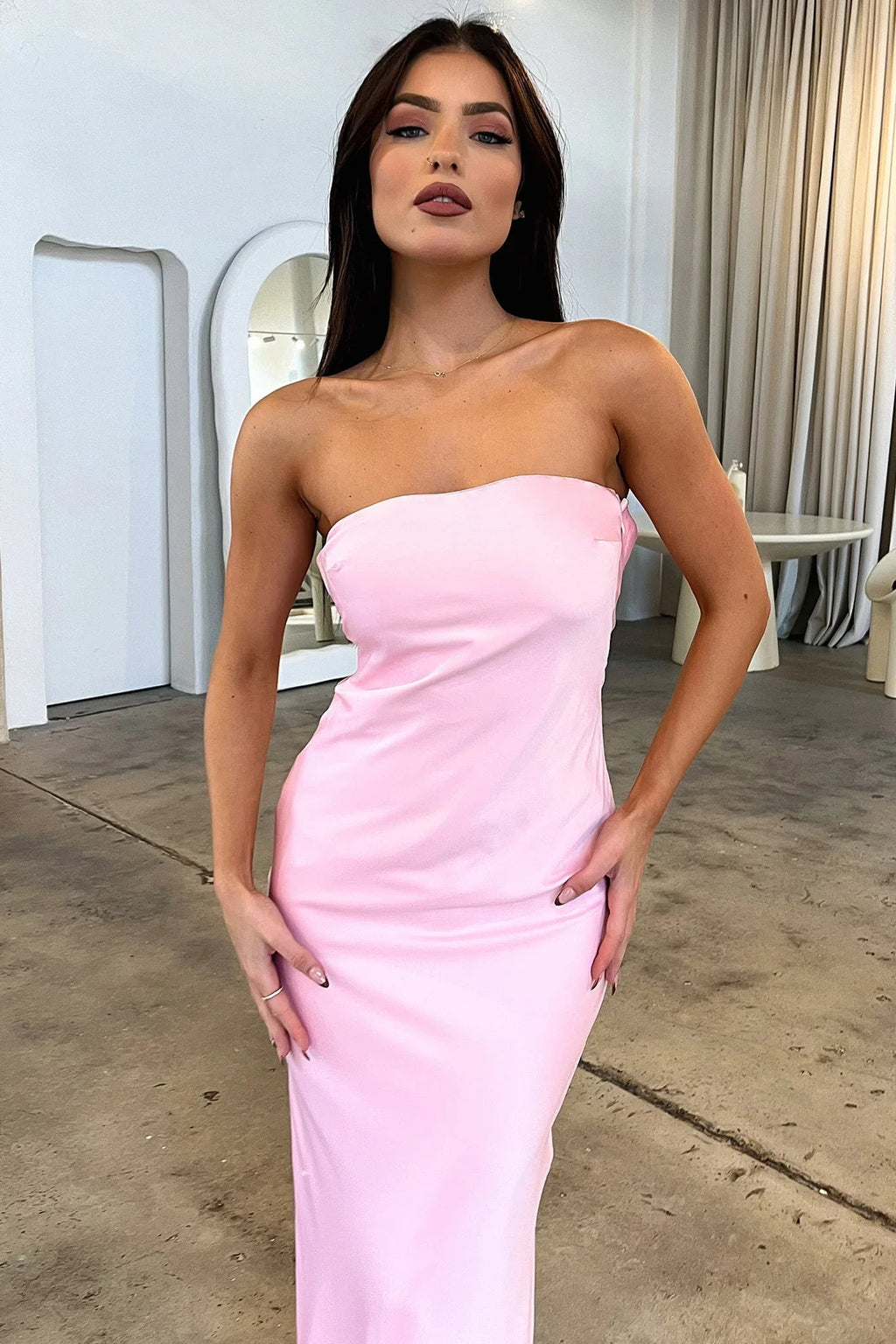Ellis Maxi Dress - Pink