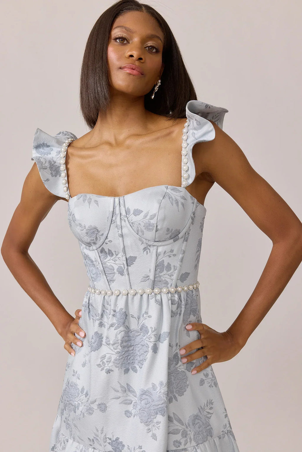 Luxe Jacquard Dress | Made To Order