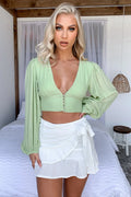 Wynn Skirt - White