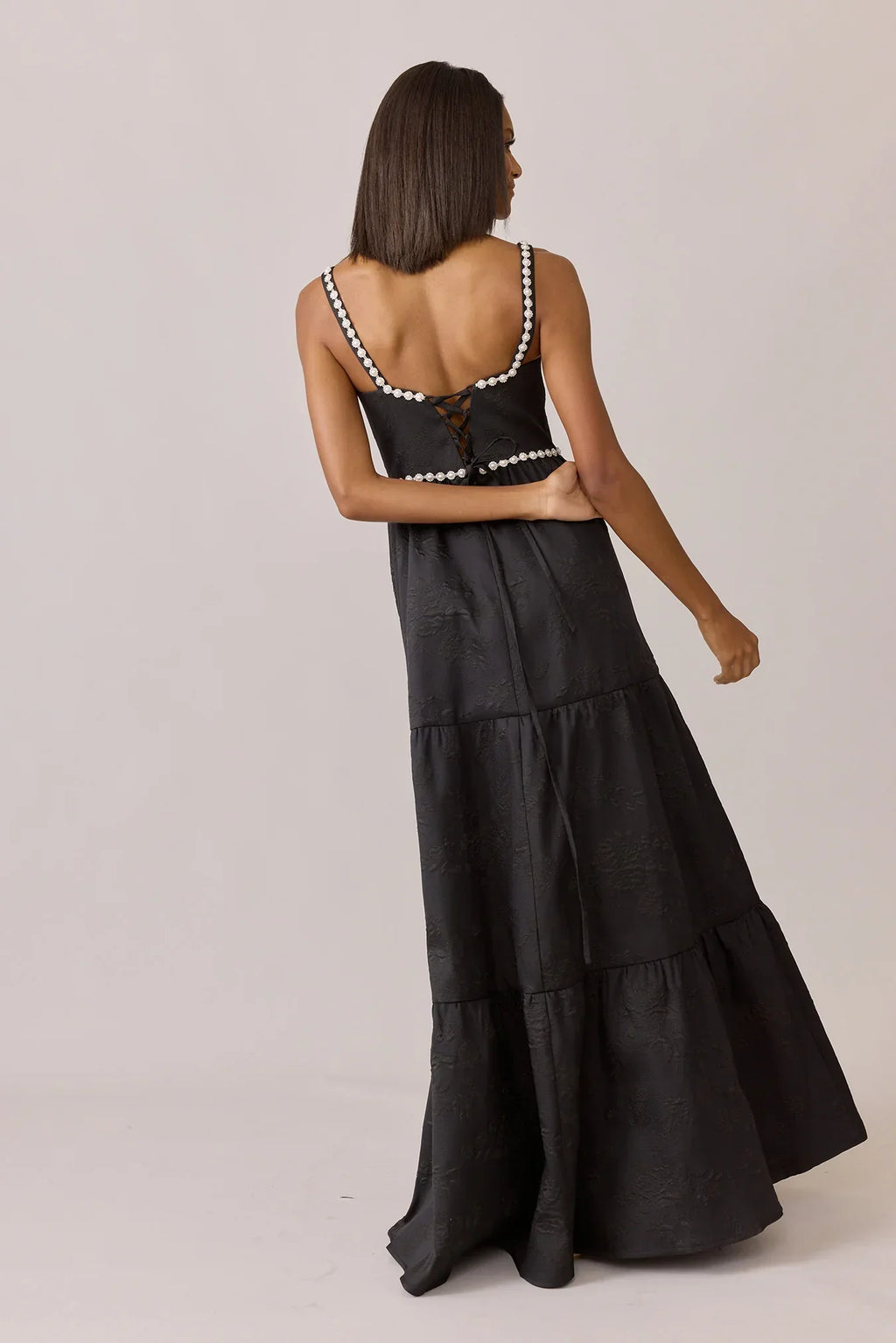 Luxe Jacquard Dress | Made To Order