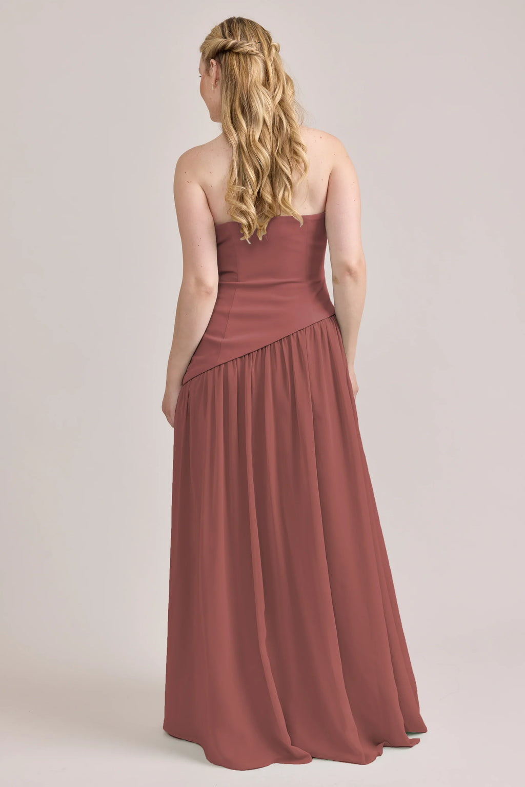 Crepe + Chiffon Dress | Made To Order