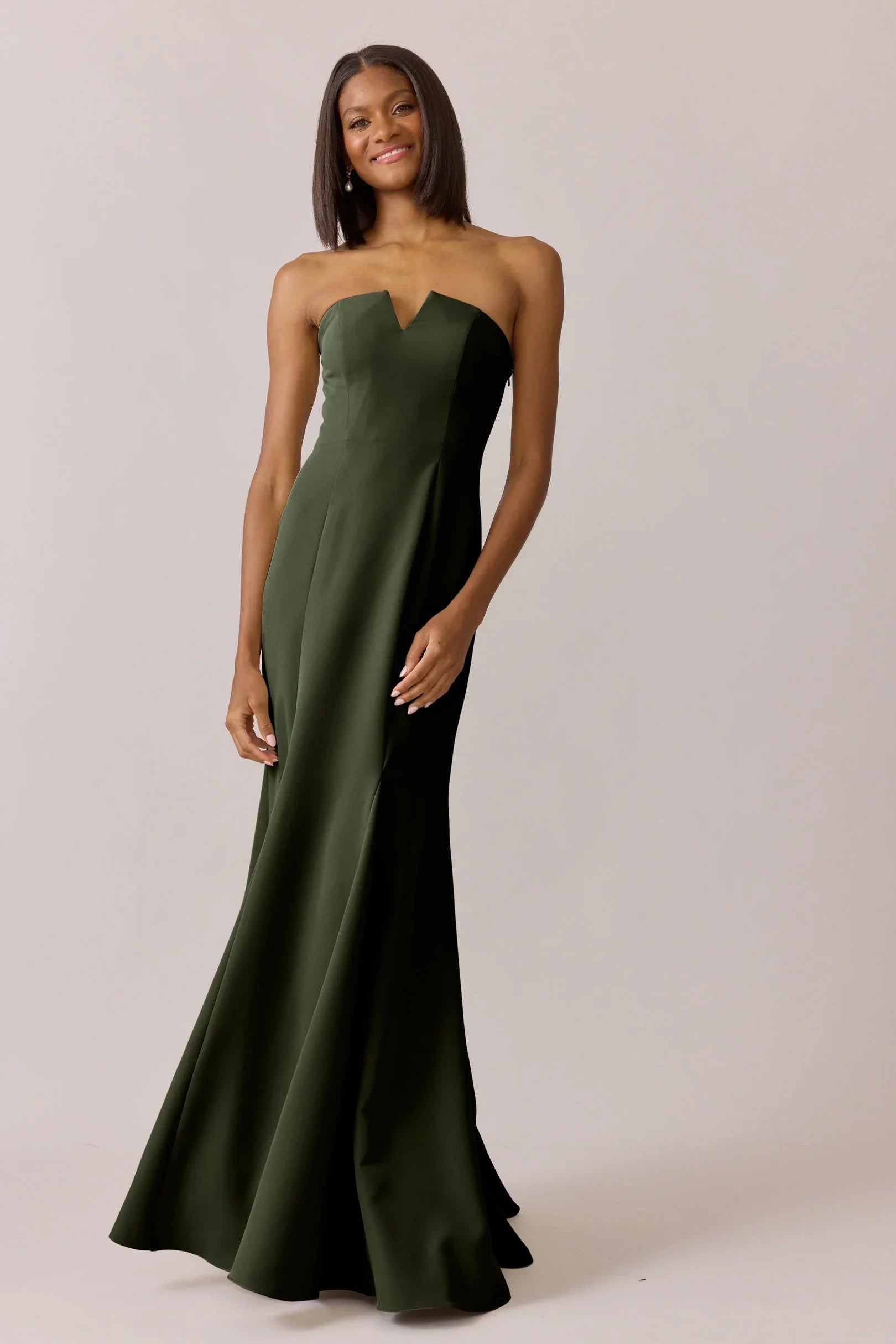 Estelle Crepe Dress | Made To Order