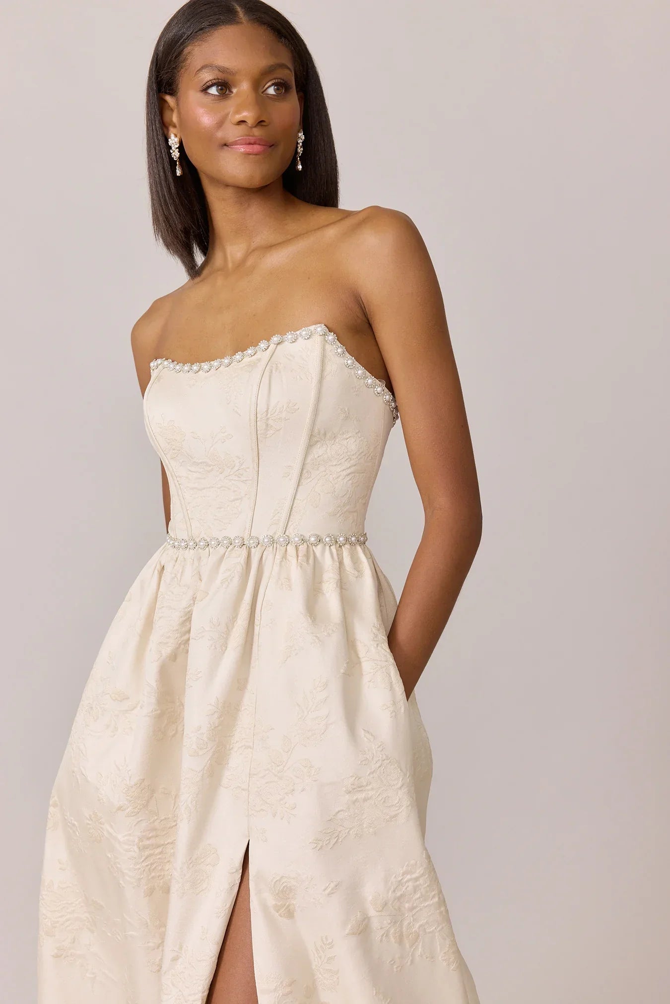 Luxe Jacquard Dress | Made To Order
