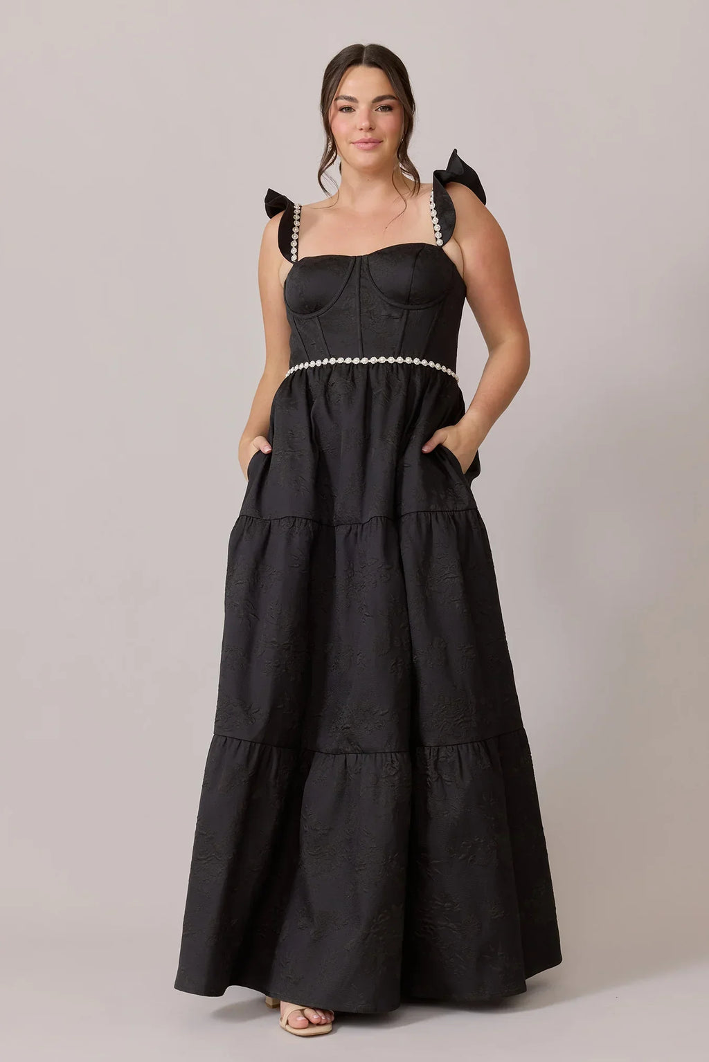 Luxe Jacquard Dress | Made To Order