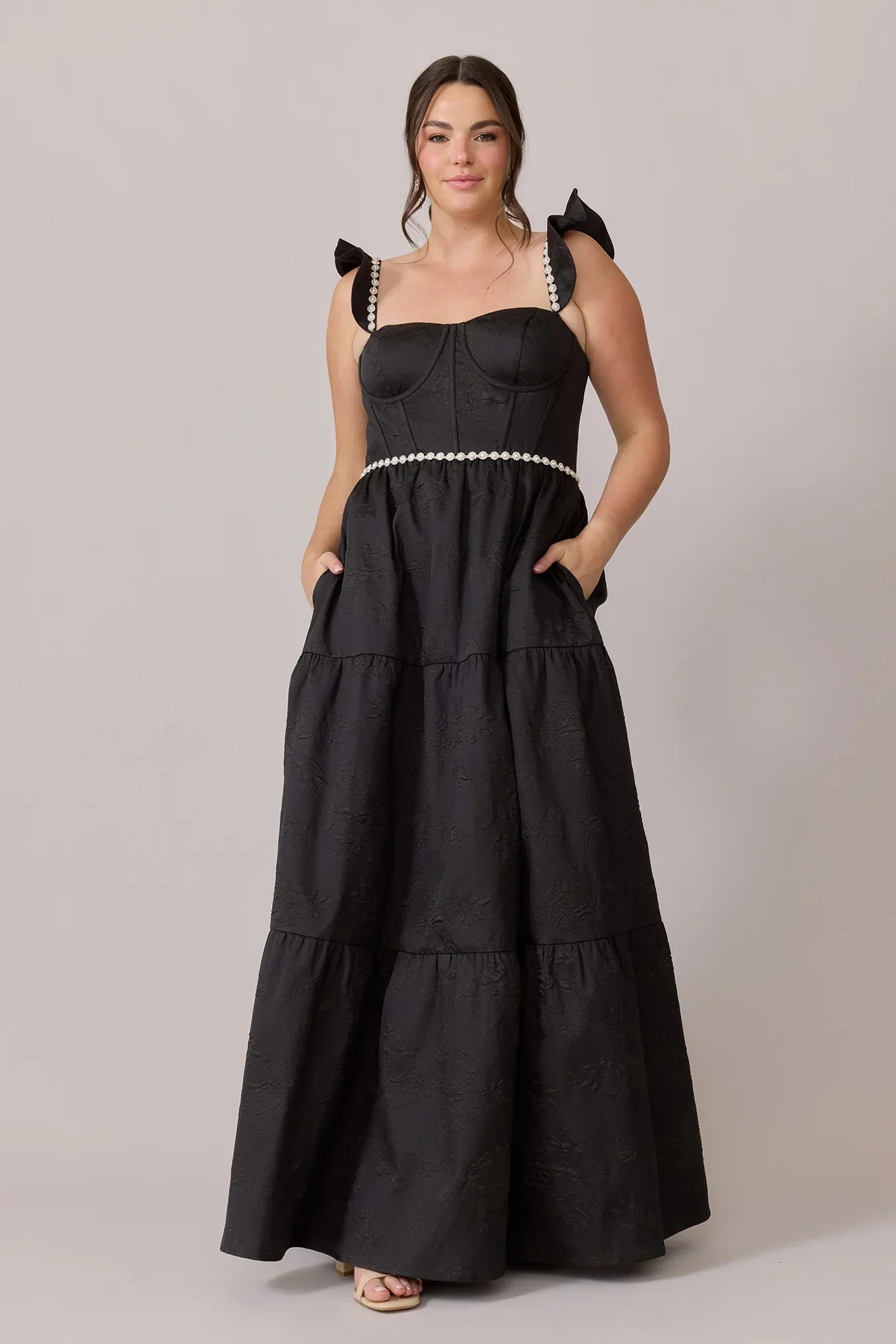 Luxe Jacquard Dress | Made To Order