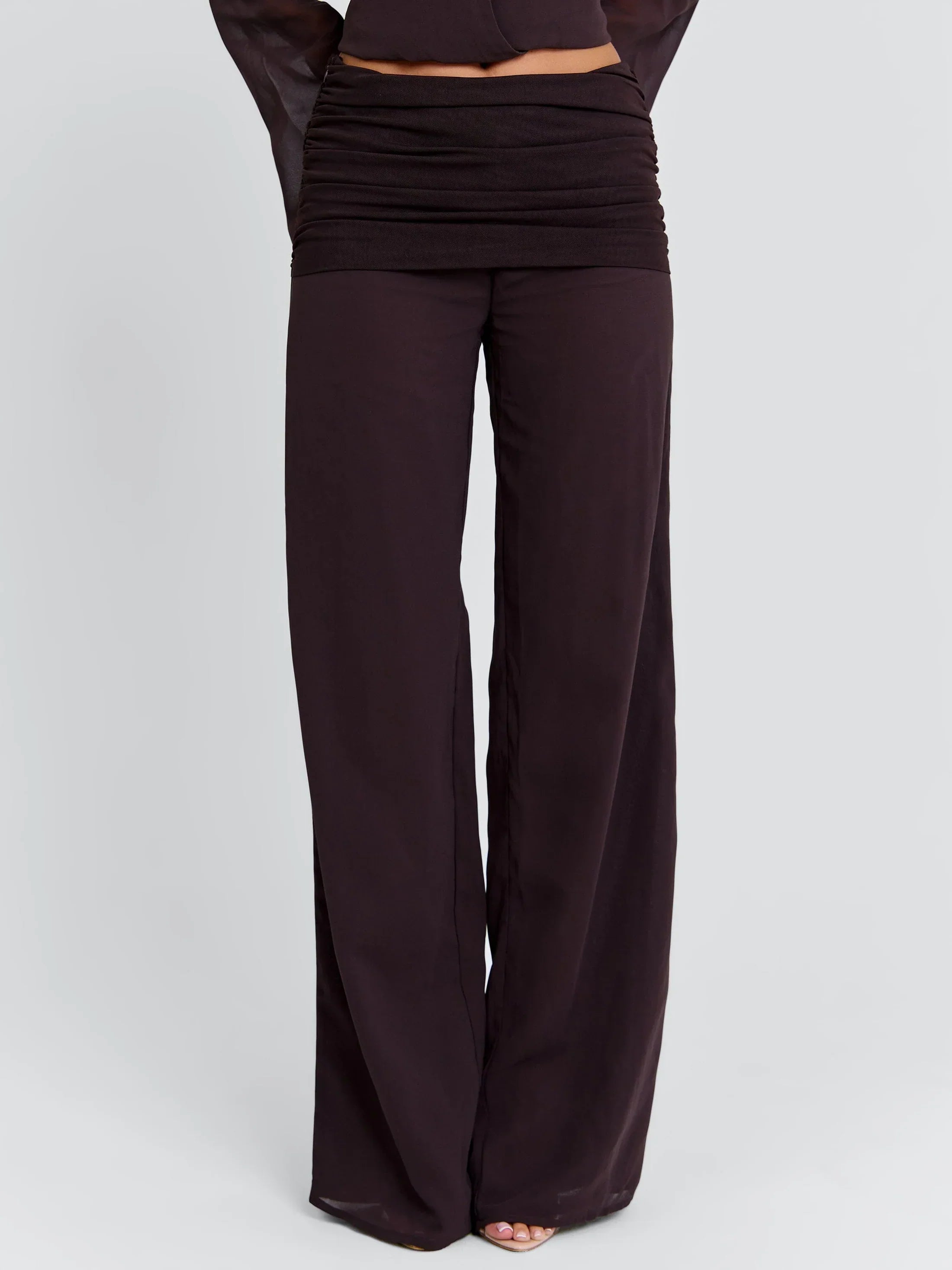 LENNA PANT CHOCOLATE