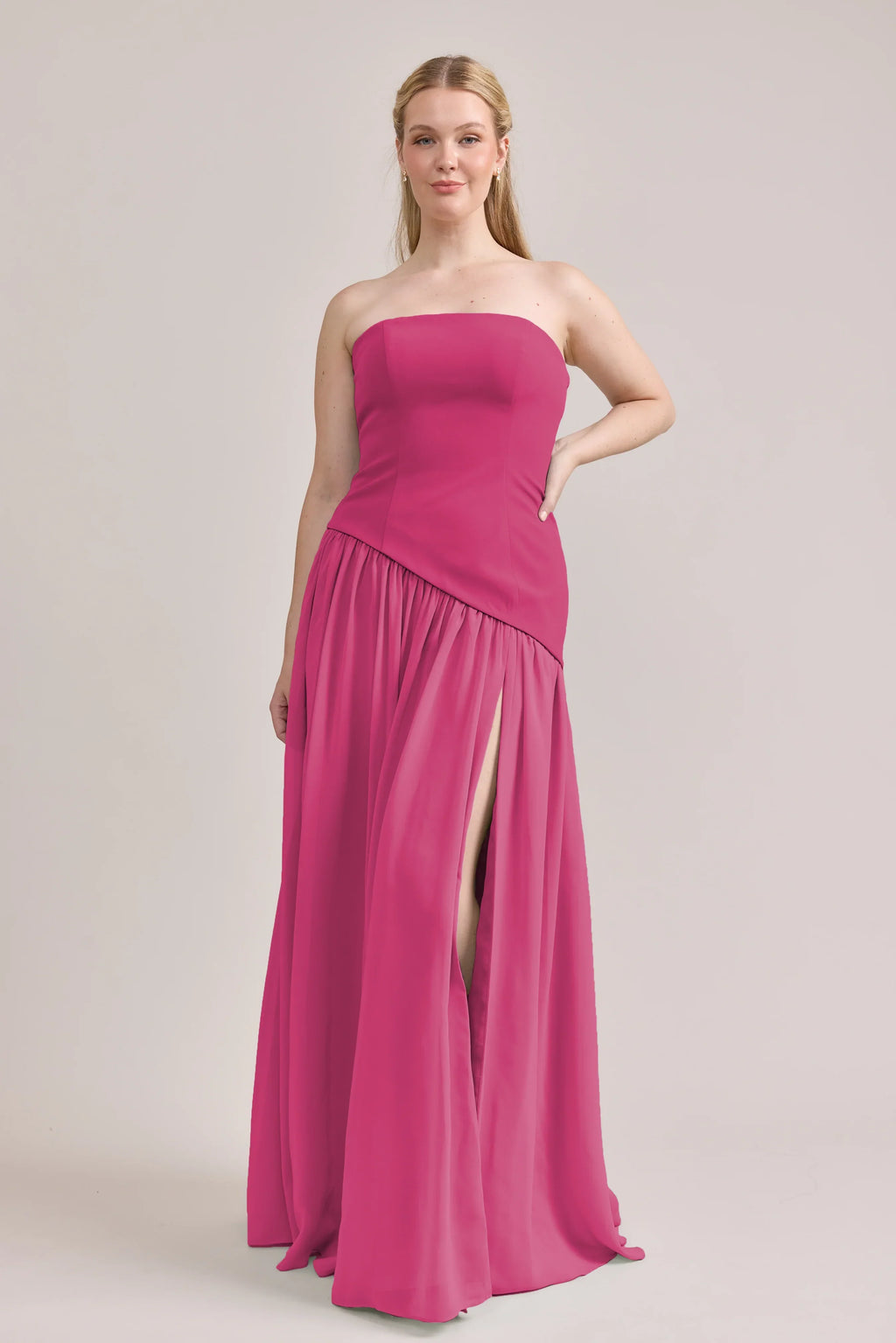 Crepe + Chiffon Dress | Made To Order