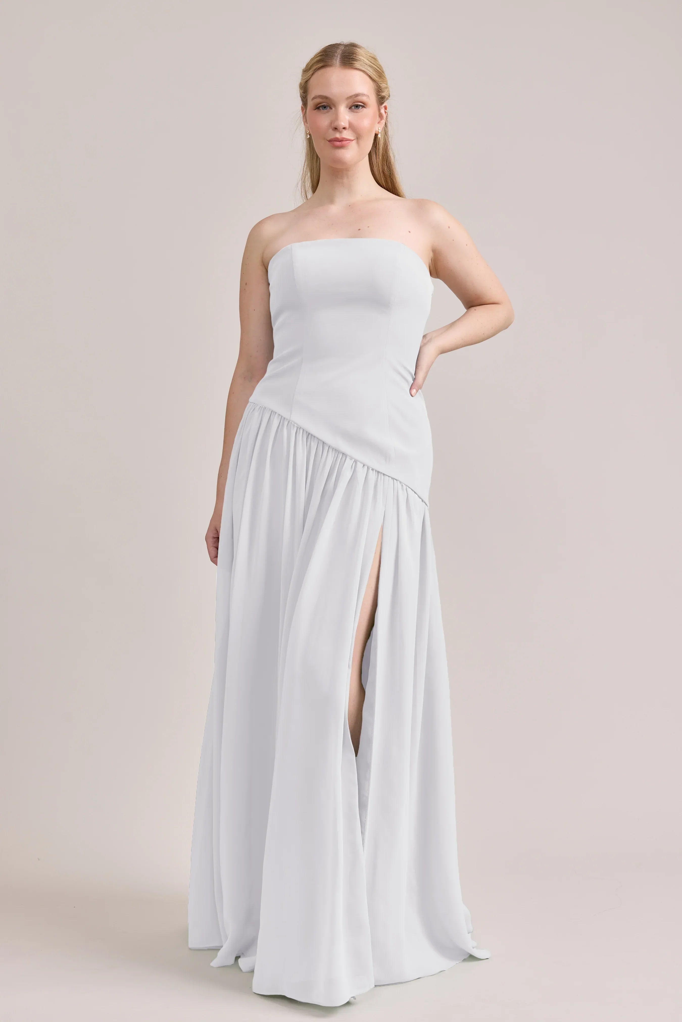 Crepe + Chiffon Dress | Made To Order