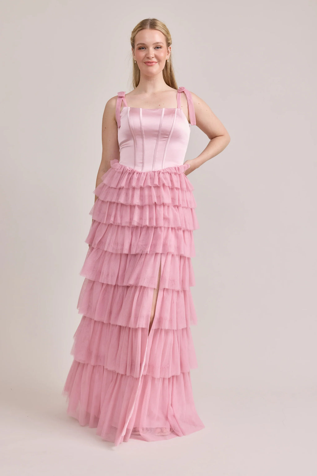 Satin + Tulle Dress | Made To Order