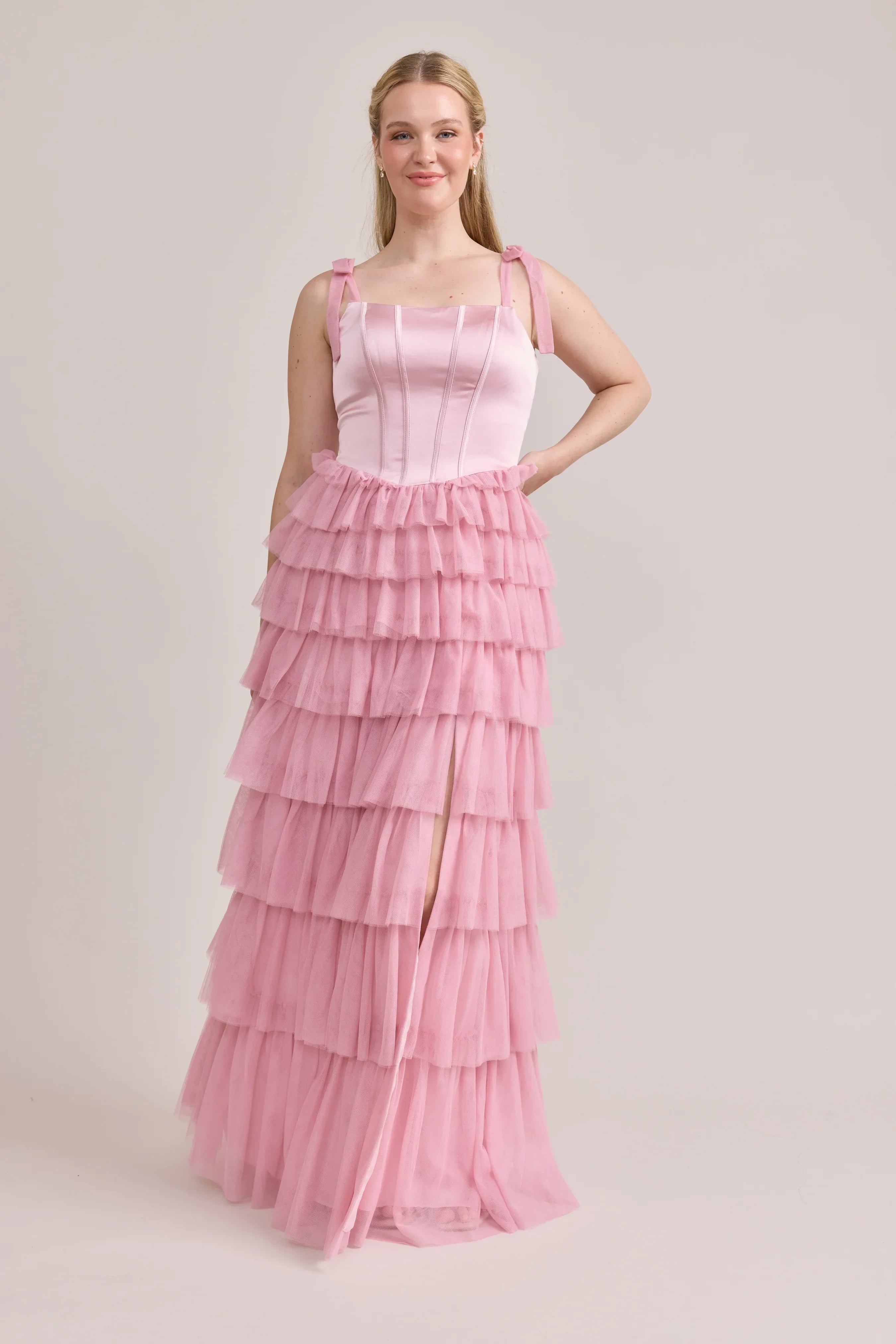 Satin + Tulle Dress | Made To Order
