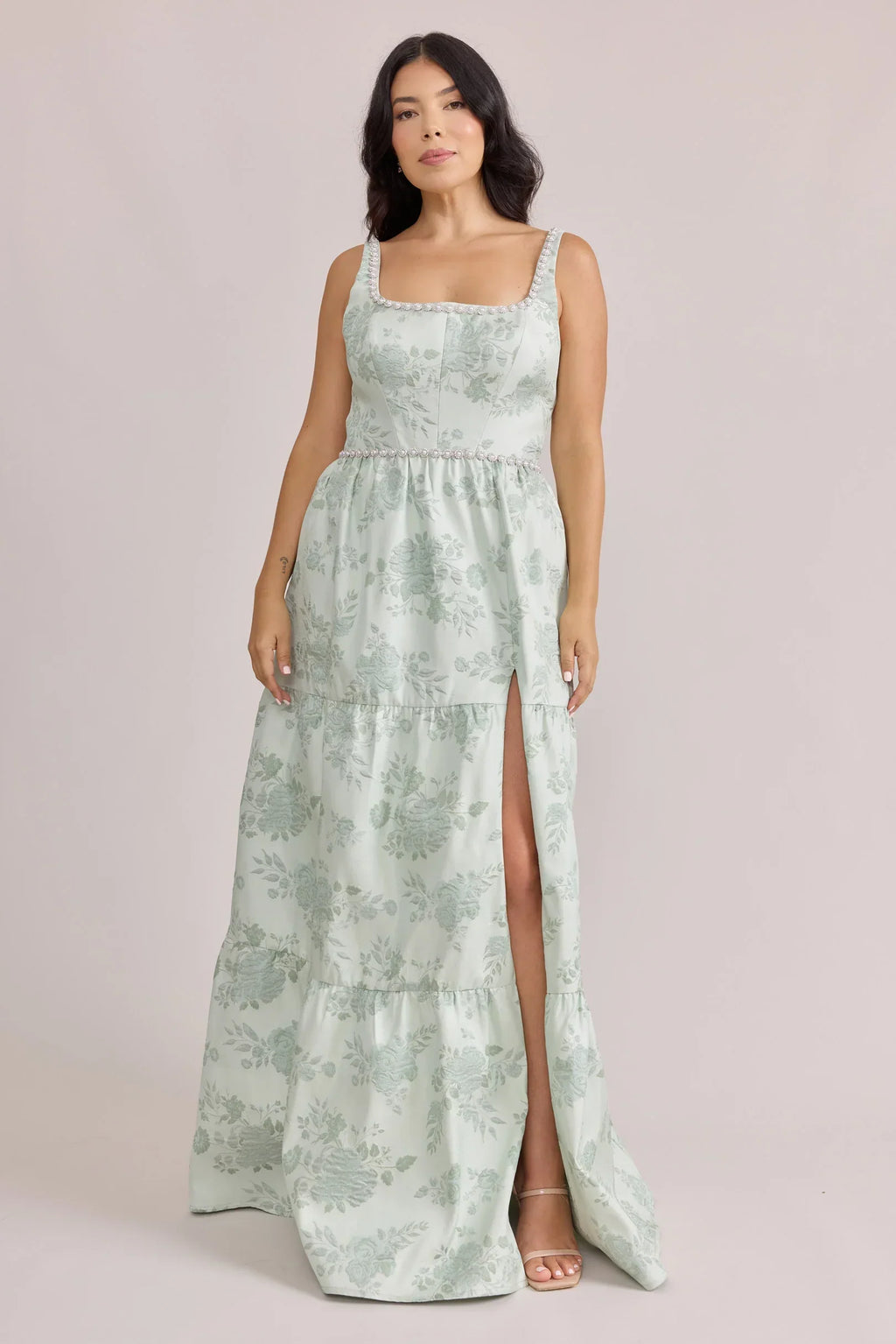 Luxe Jacquard Dress | Made To Order