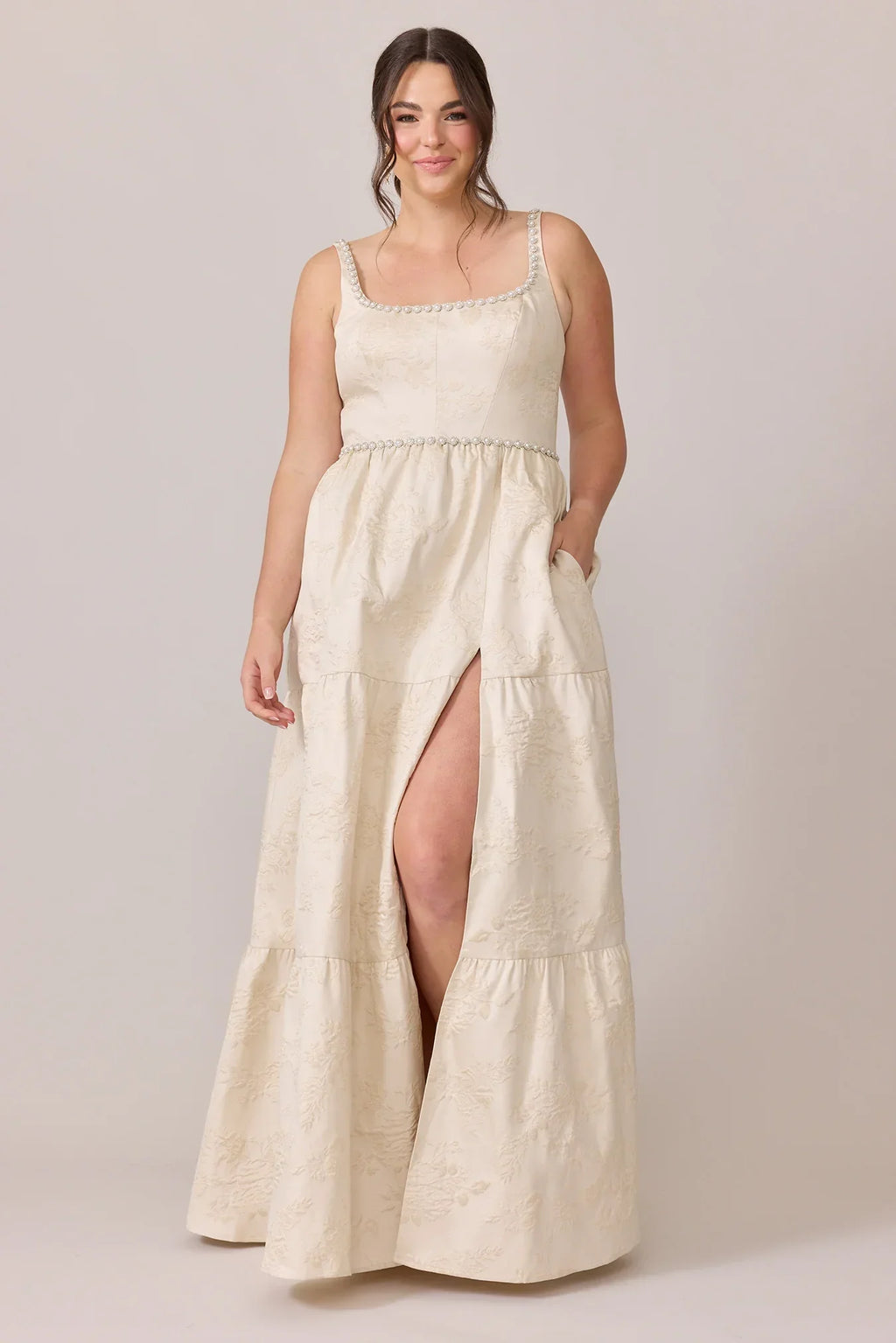 Luxe Jacquard Dress | Made To Order