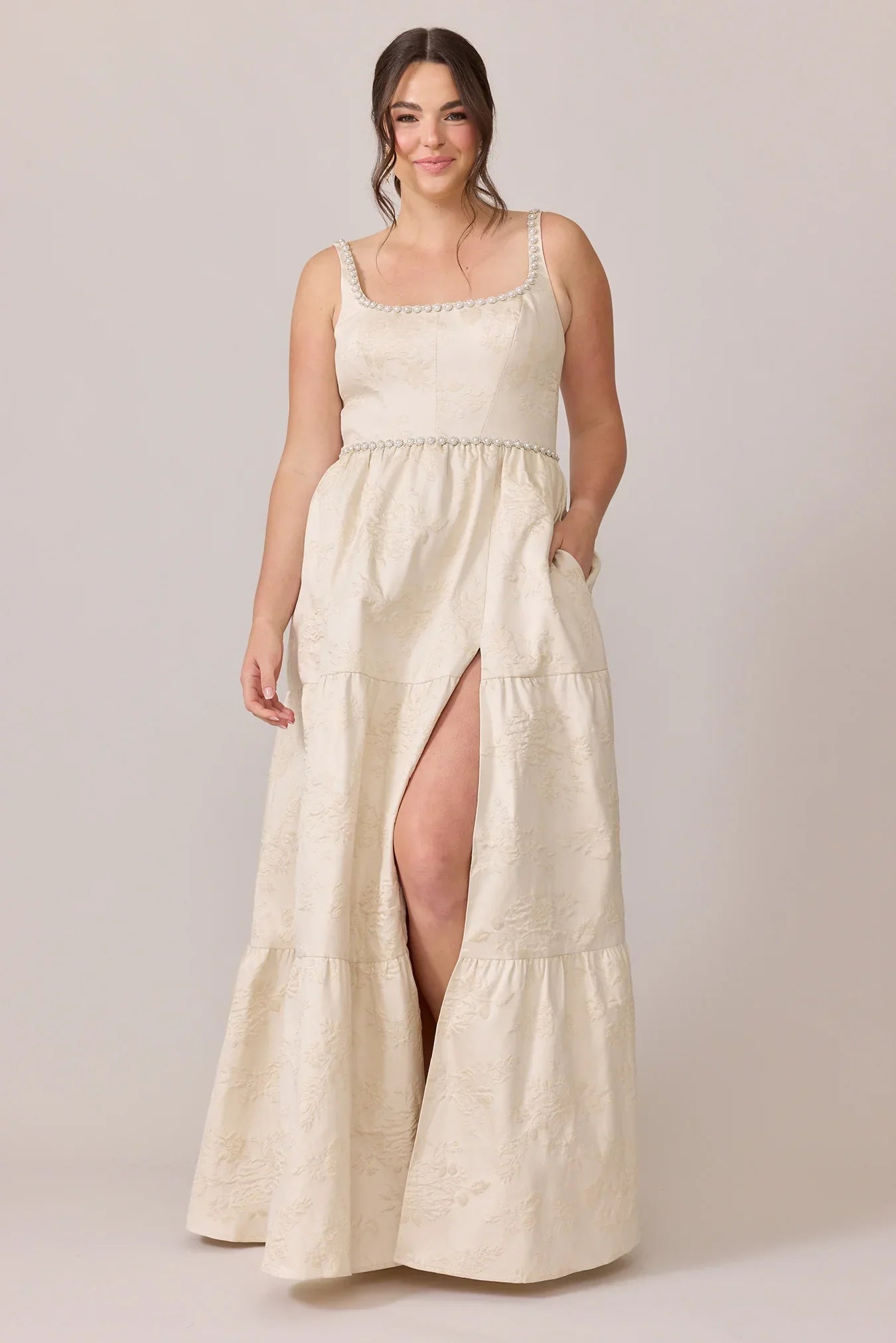 Luxe Jacquard Dress | Made To Order