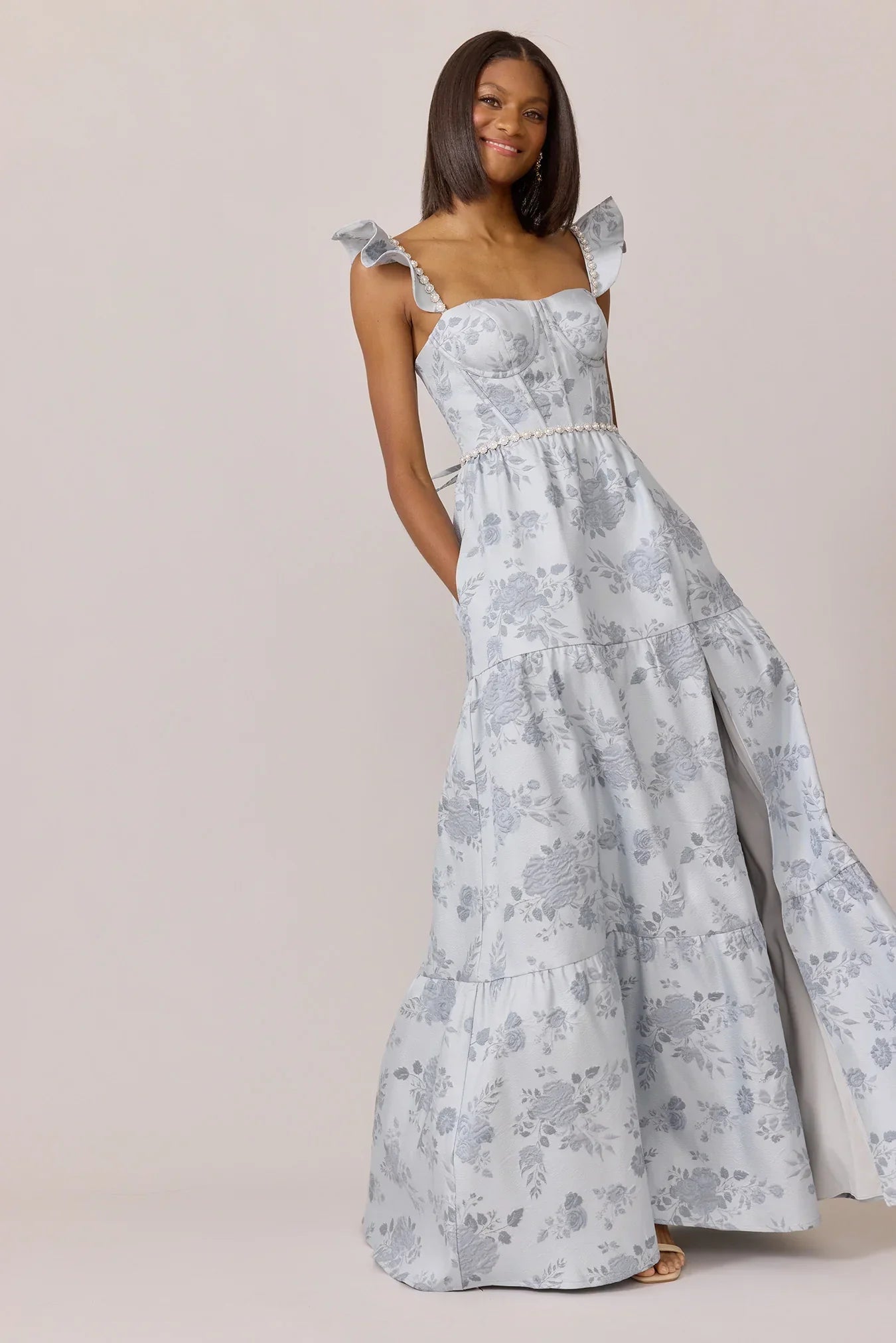 Luxe Jacquard Dress | Made To Order
