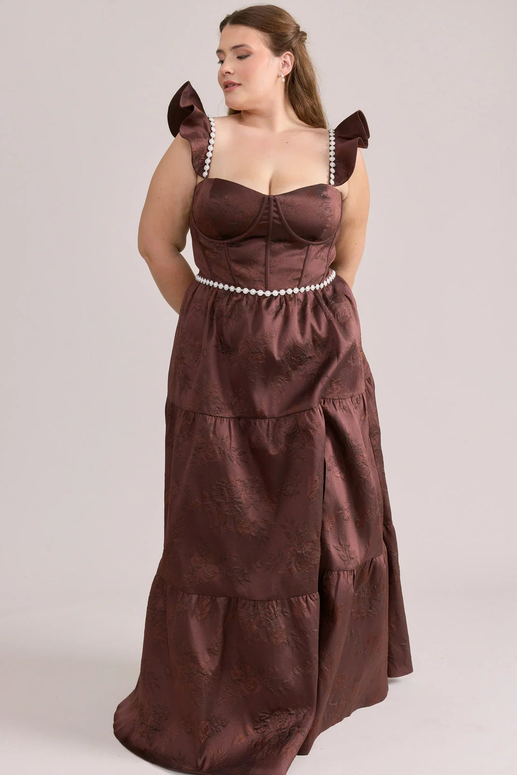 Luxe Jacquard Dress | Made To Order