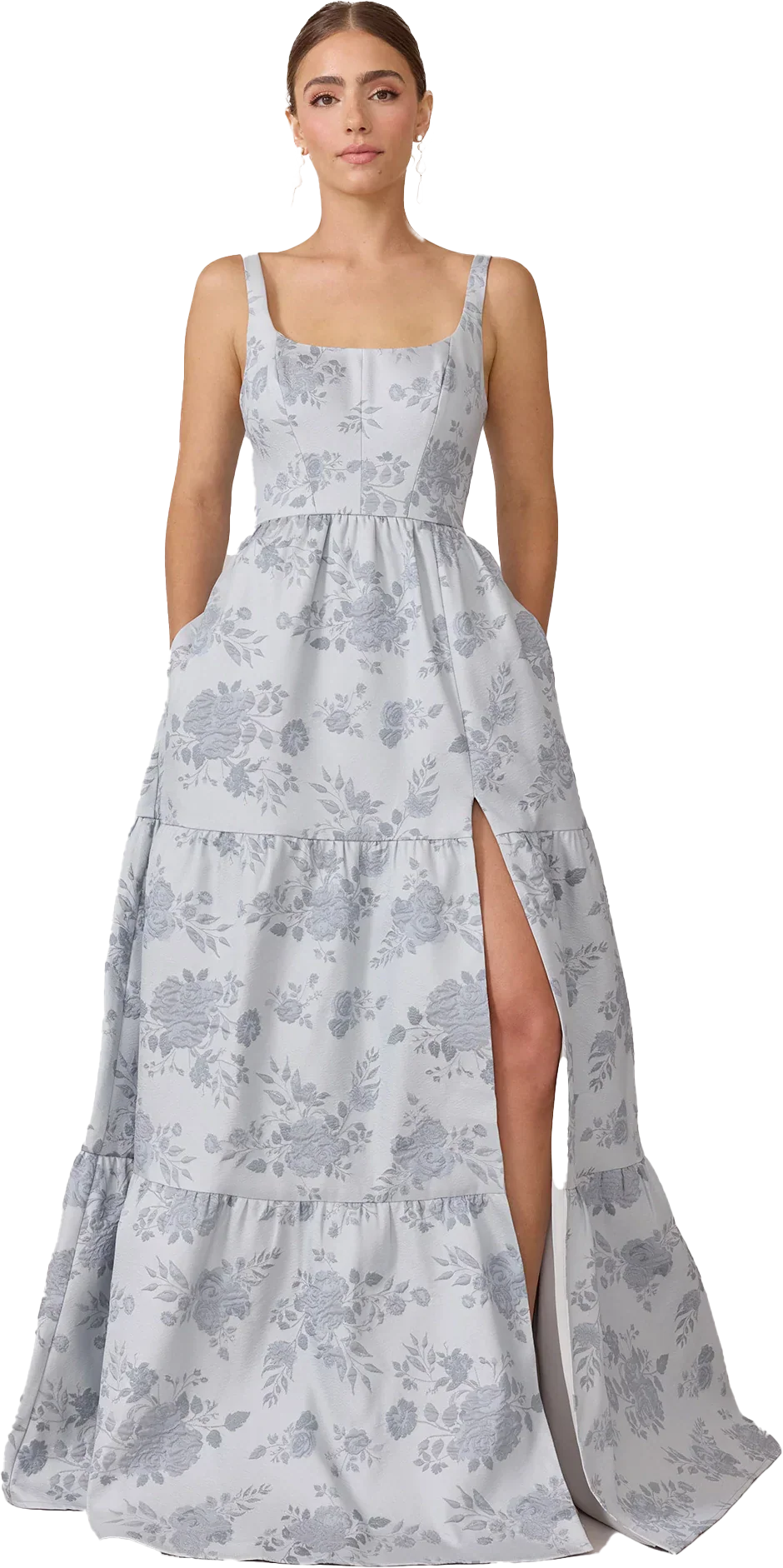 Winslet Jacquard Dress | Made To Order