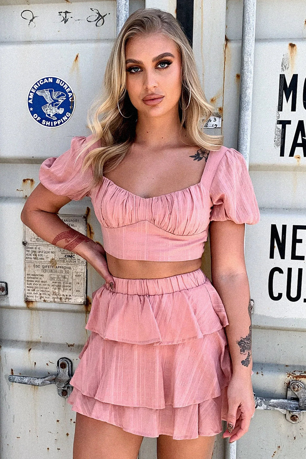 Zayn Skirt - Blush