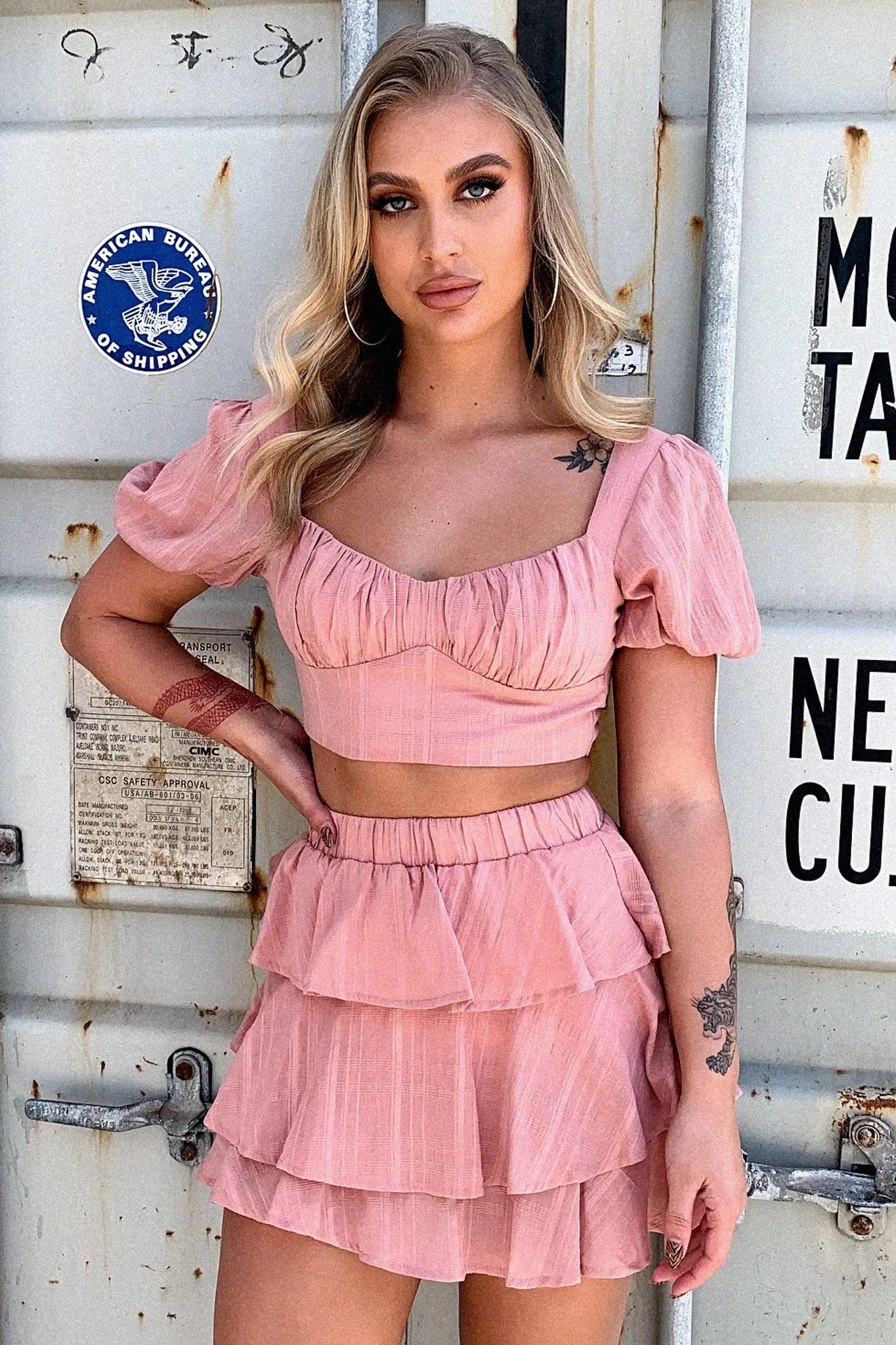 Zayn Skirt - Blush