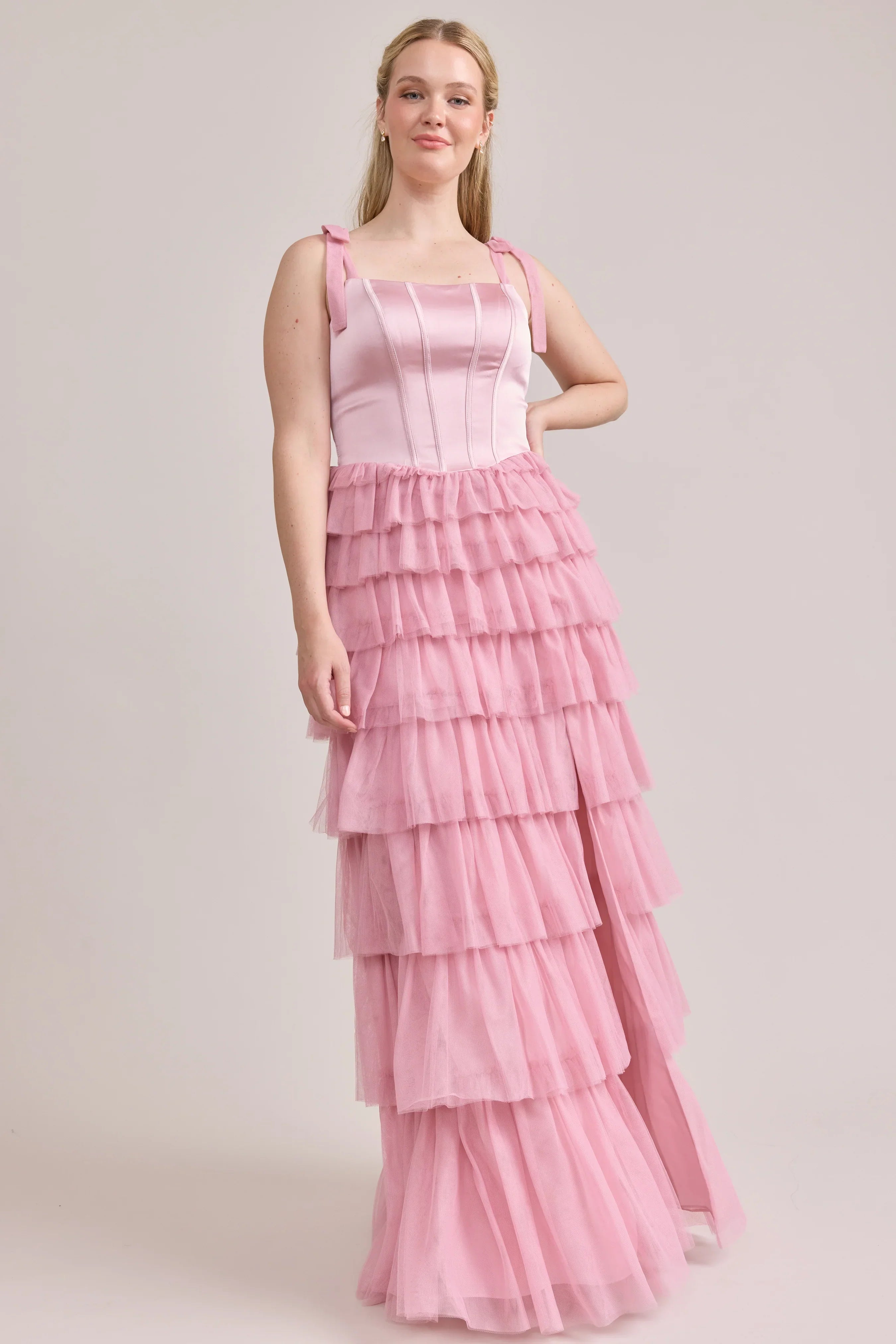 Satin + Tulle Dress | Made To Order