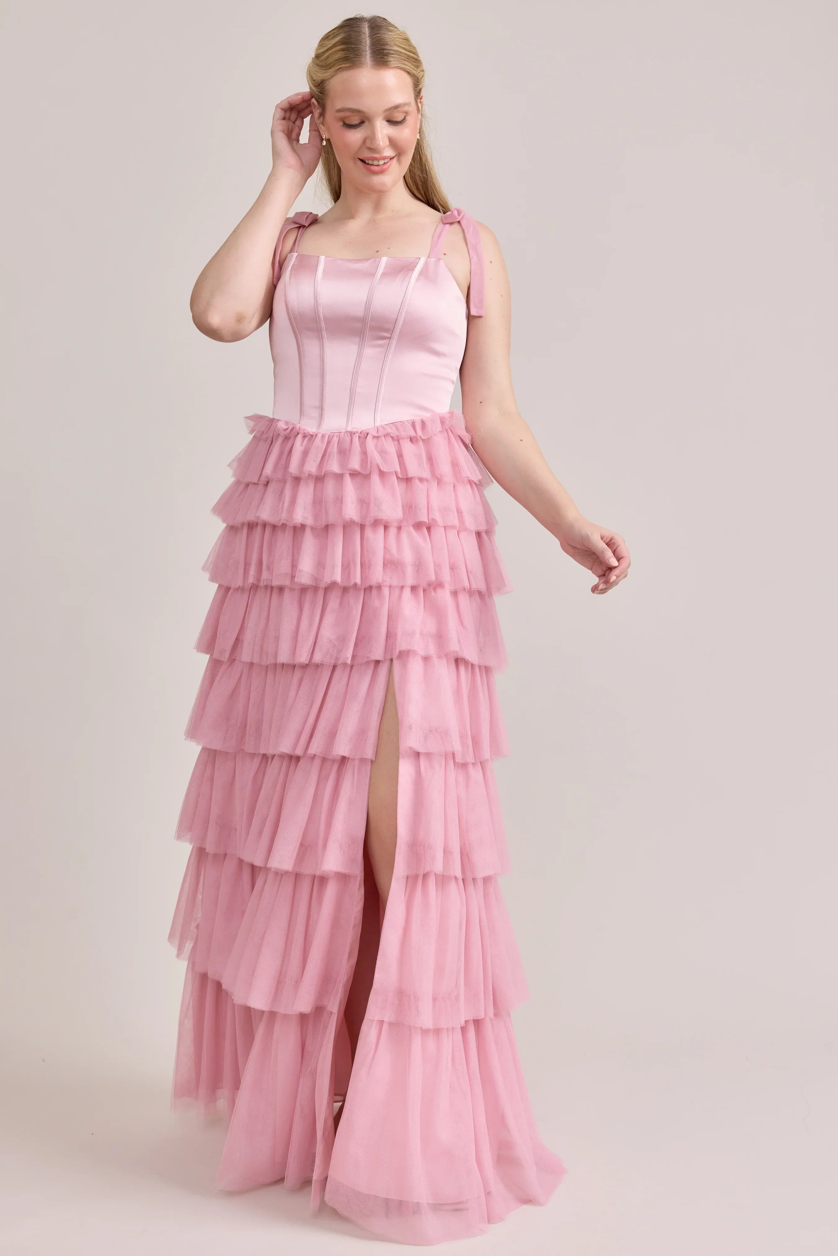 Satin + Tulle Dress | Made To Order