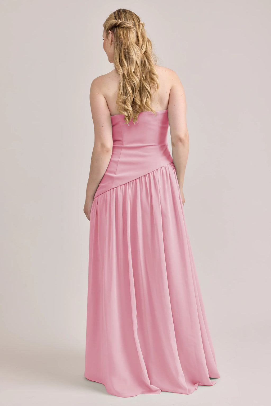 Crepe + Chiffon Dress | Made To Order