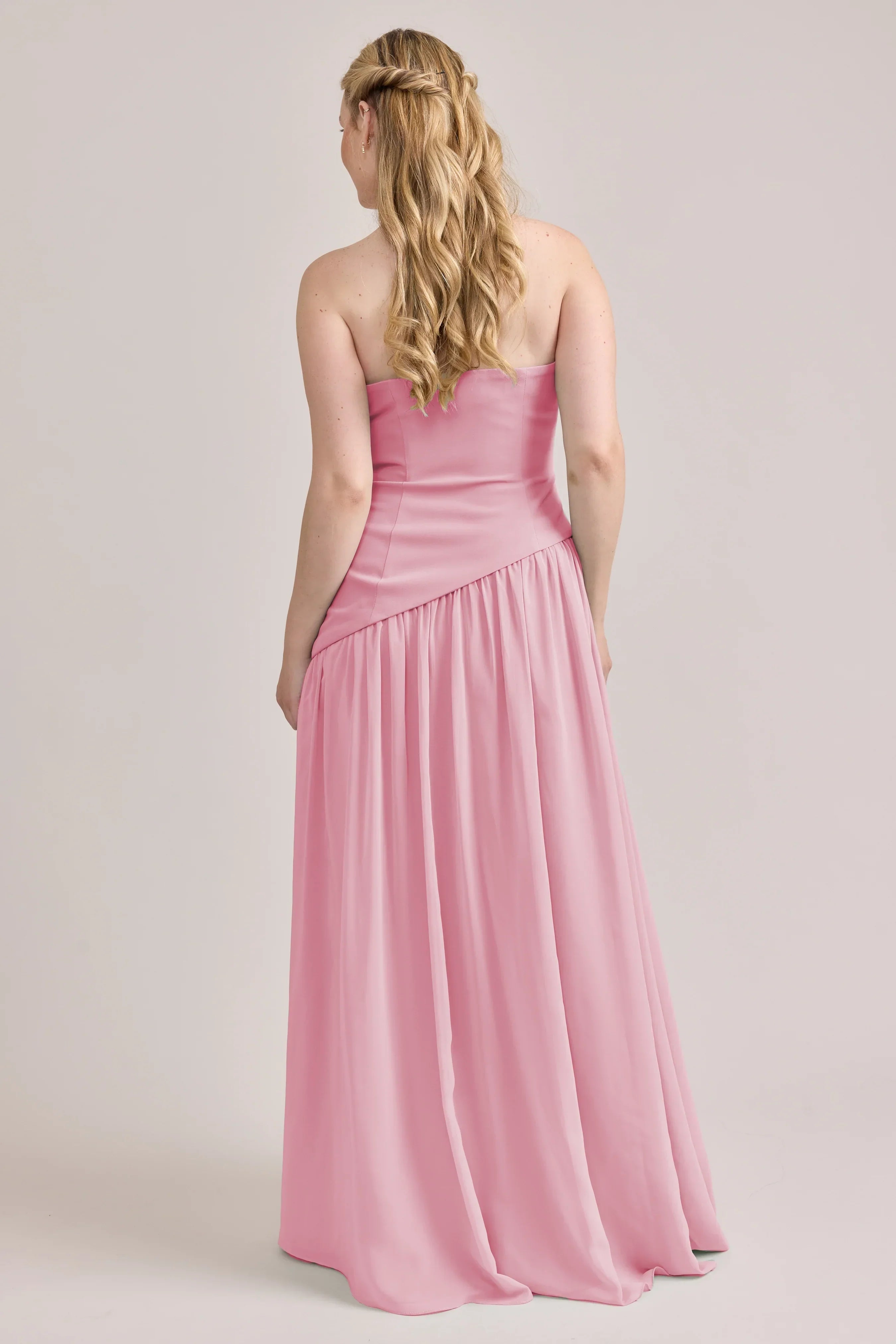 Crepe + Chiffon Dress | Made To Order