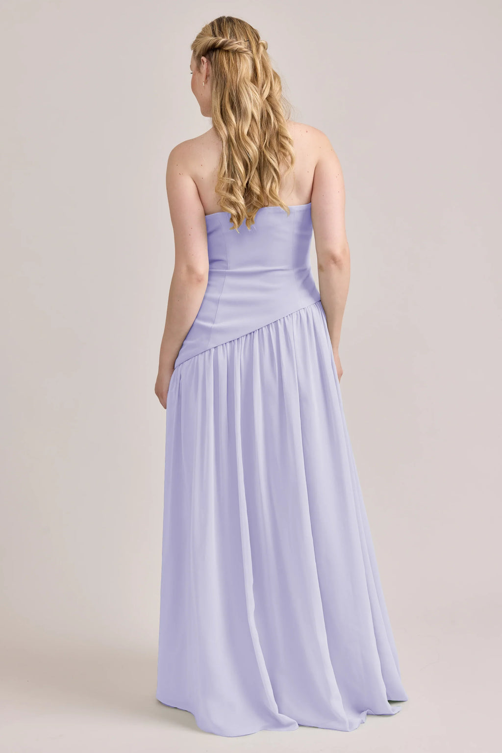 Crepe + Chiffon Dress | Made To Order