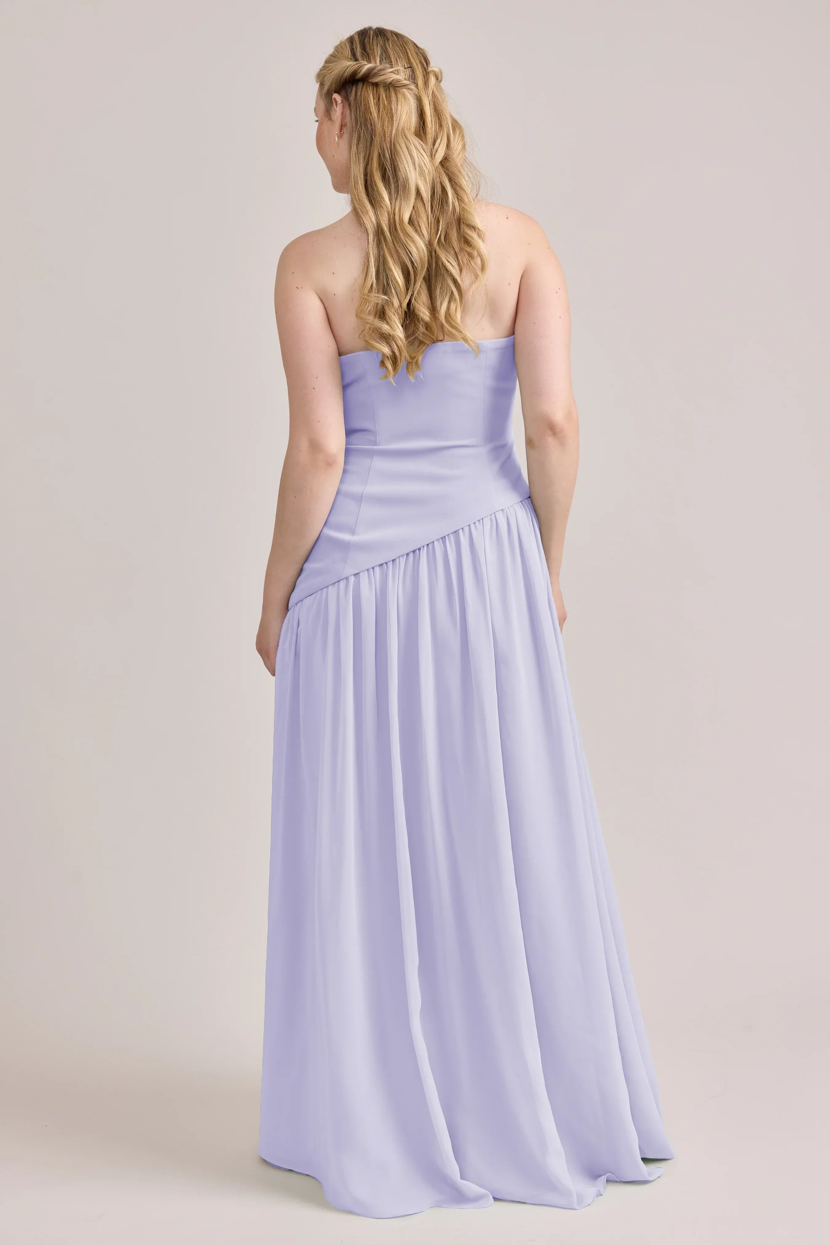 Crepe + Chiffon Dress | Made To Order