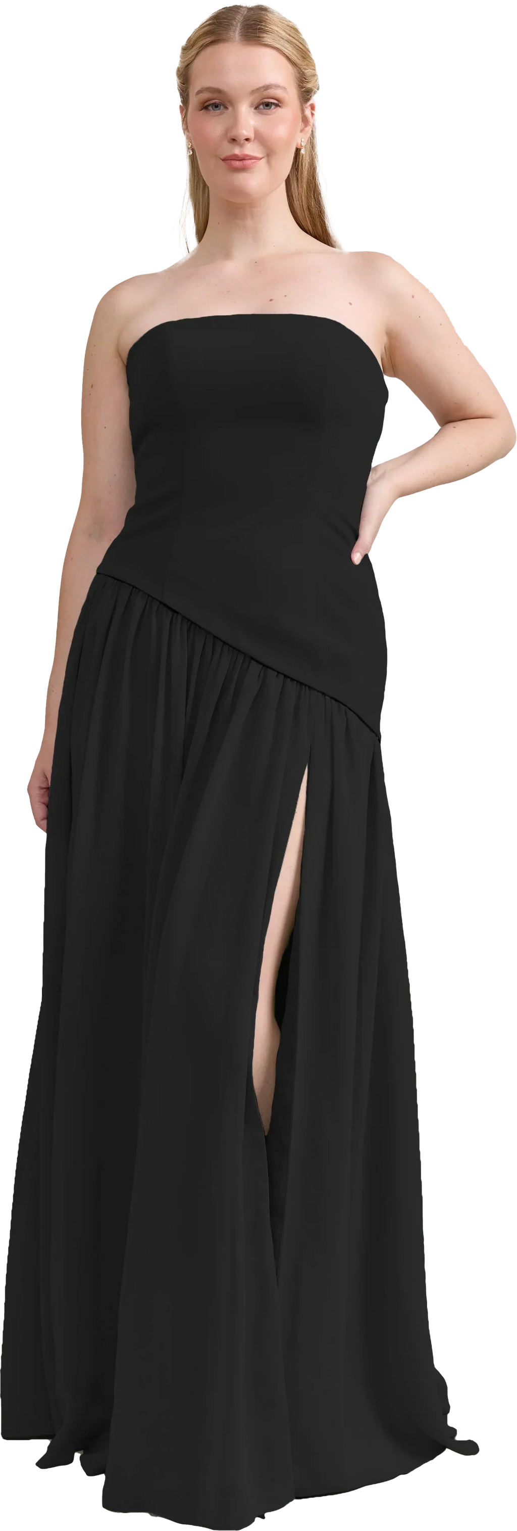 Crepe + Chiffon Dress | Made To Order