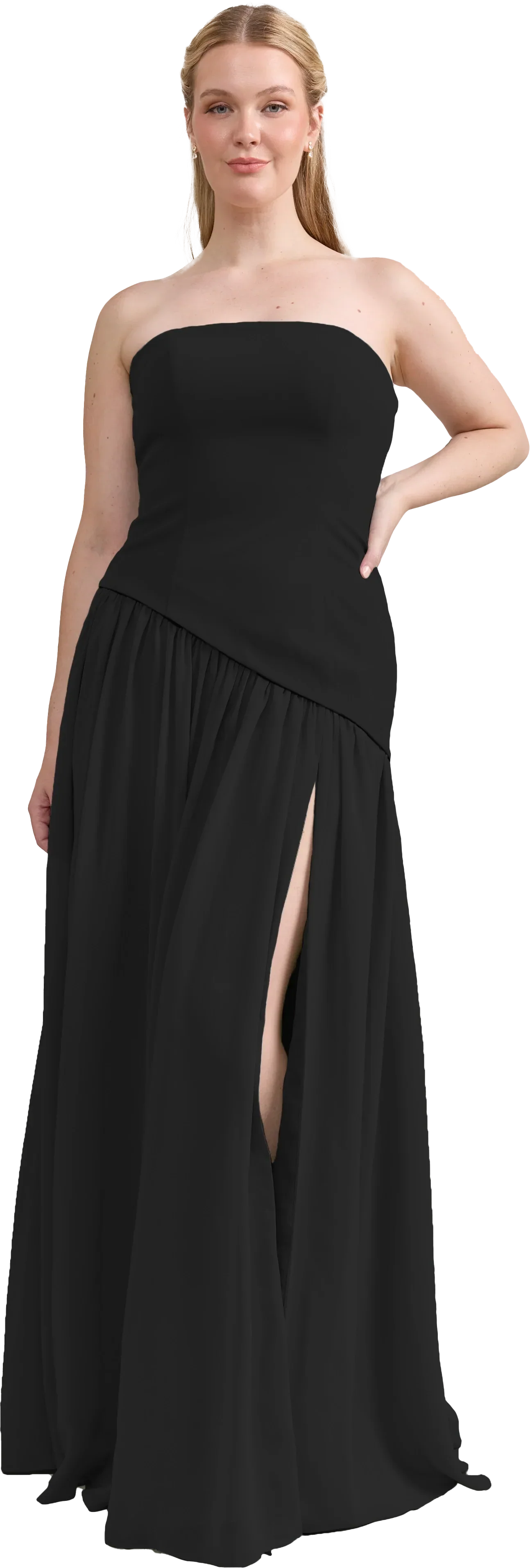 Crepe + Chiffon Dress | Made To Order