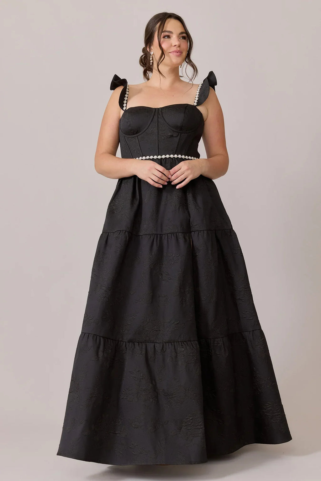 Luxe Jacquard Dress | Made To Order