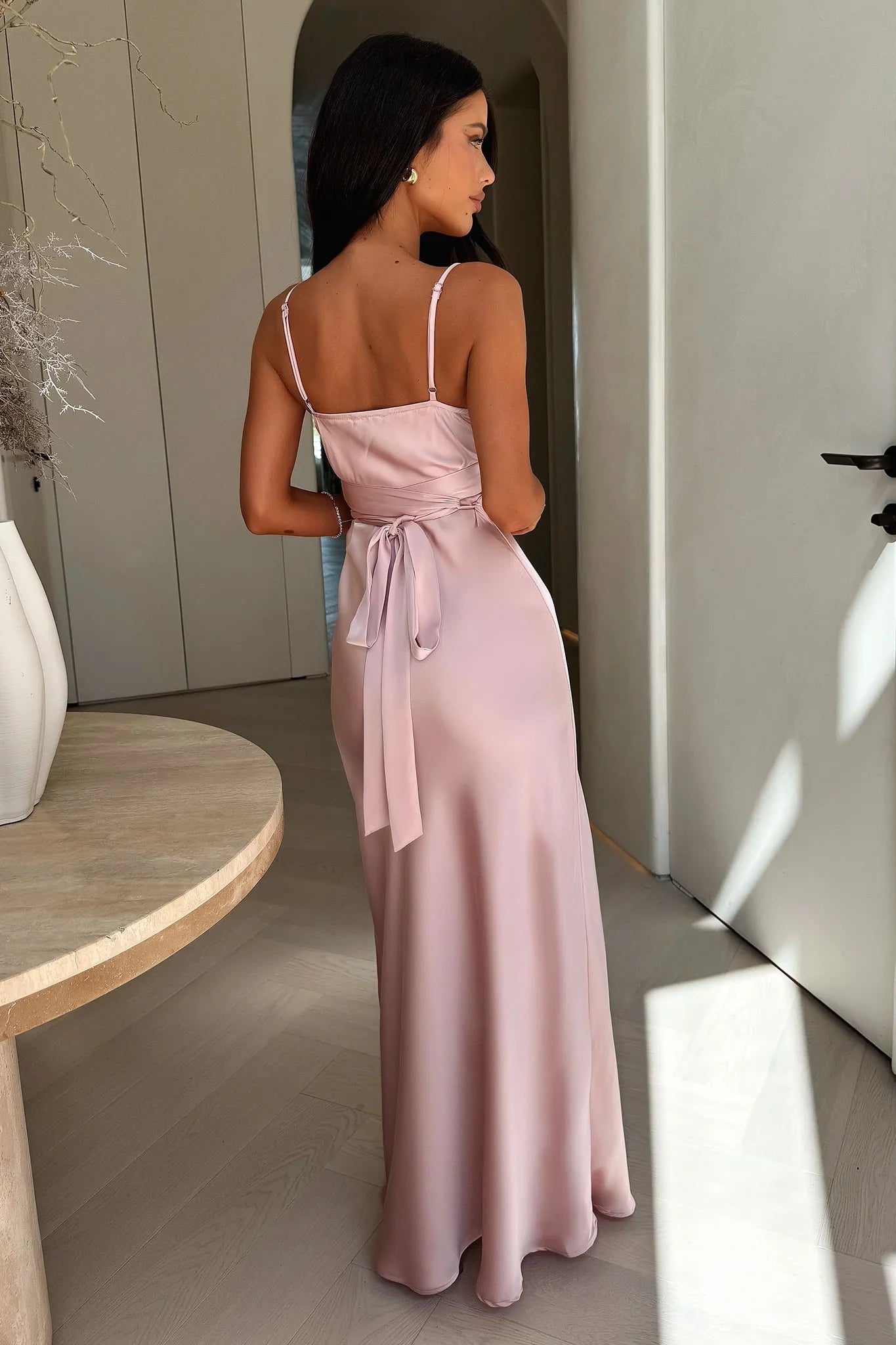 Novella Maxi Dress - Pink