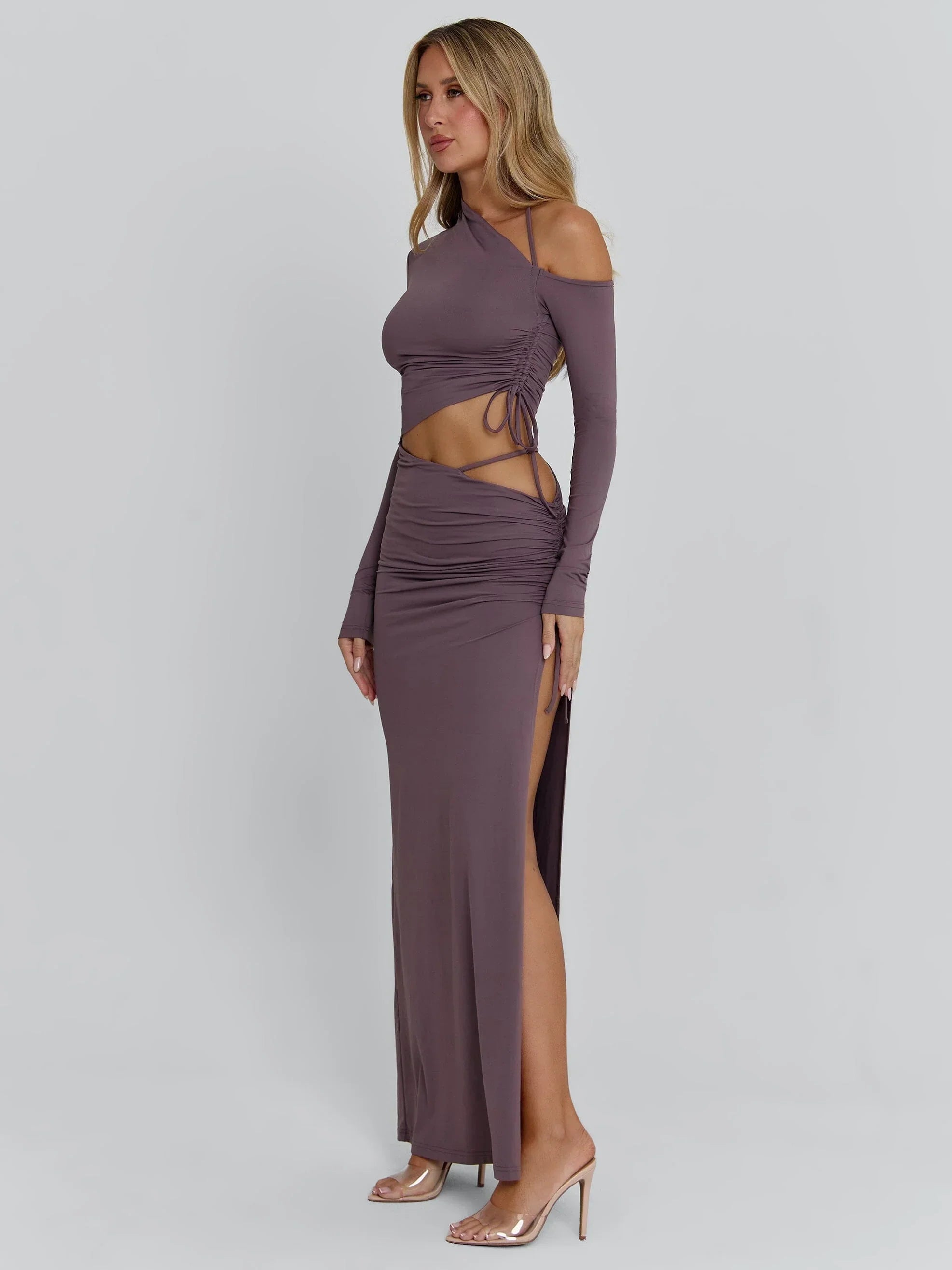 SERAYA MAXI DRESS MAUVE