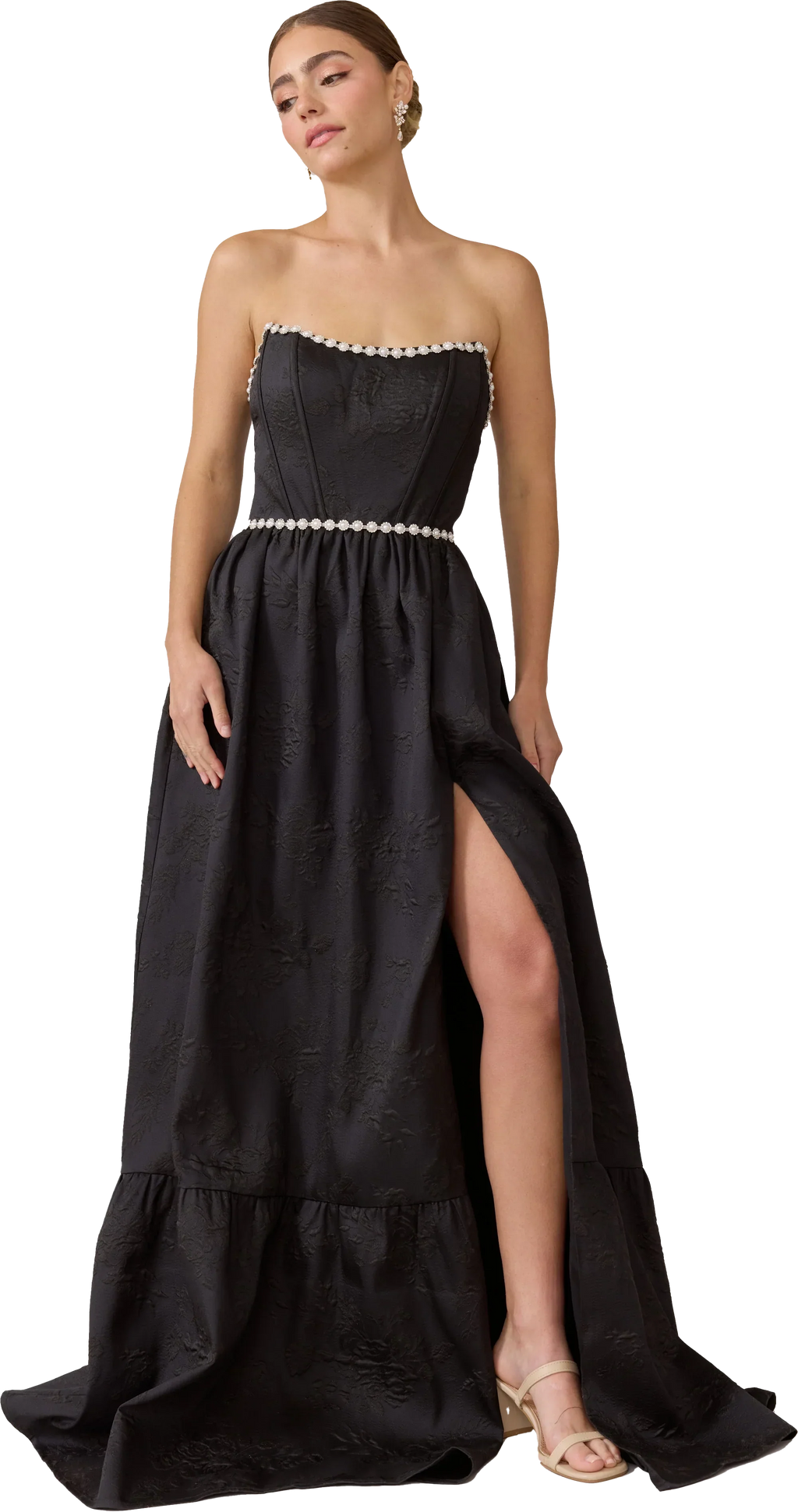 Luxe Jacquard Dress | Made To Order